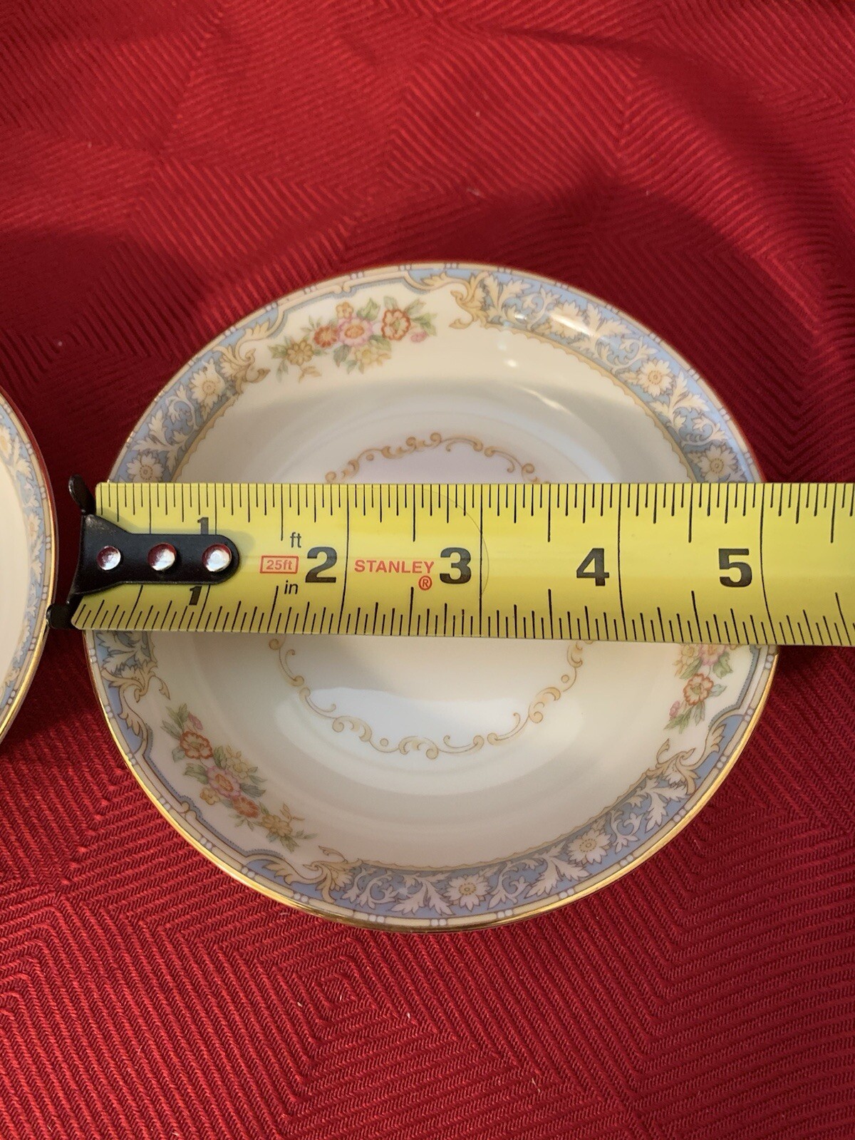 Set of 2 Noritake Royce 660 Fruit/Dessert Bowls Floral & Gold Trim Qty. Avail