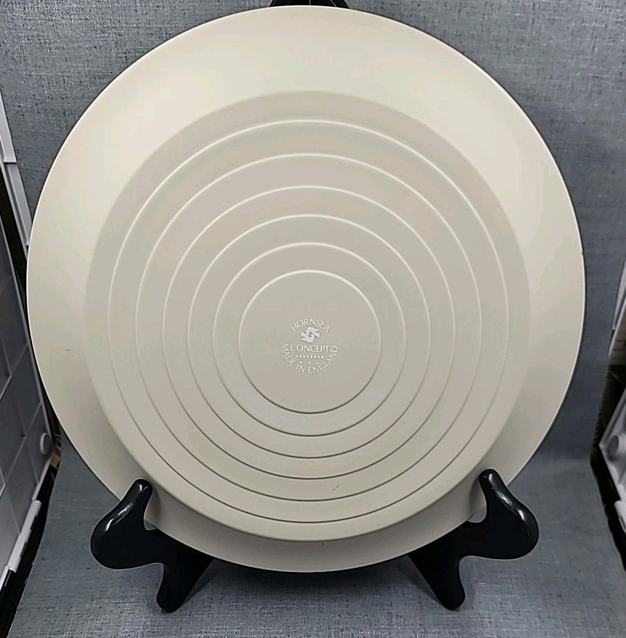 HORNSEA CONCEPT DINNER PLATE. 10 1/8 Inches. Set of Four (4)