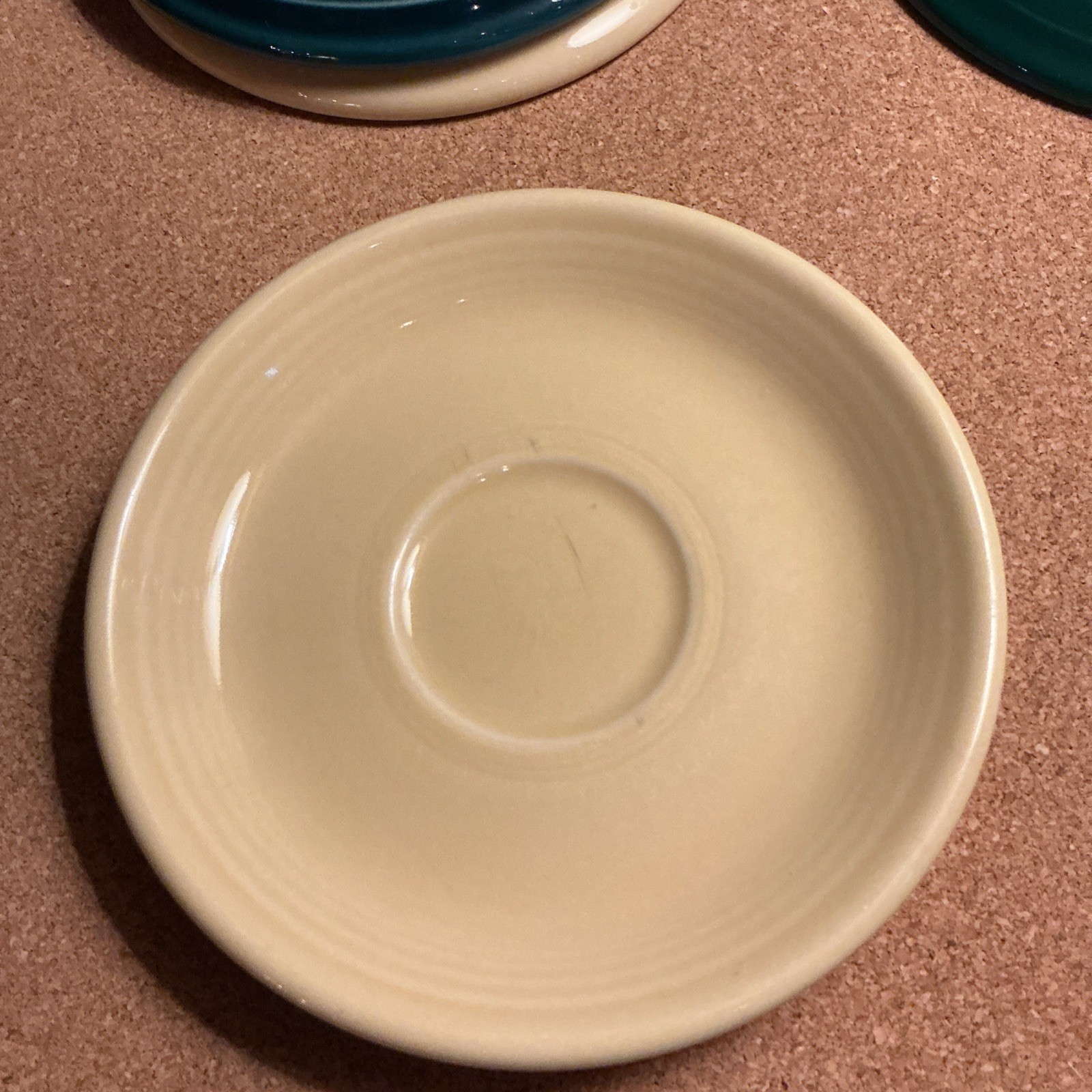 Homer Laughlin Fiesta Fiestaware Plates Yellow, Blue, Green Color 1990s – 00s