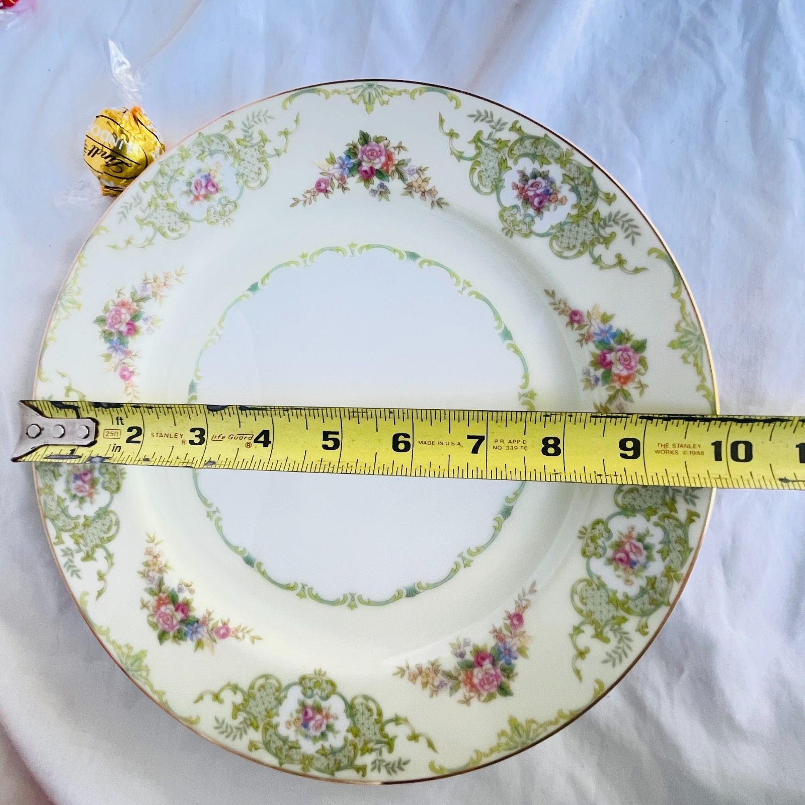 Vintage 1930s Noritake China “M” Glendola Dinner Plate Japan 12 available