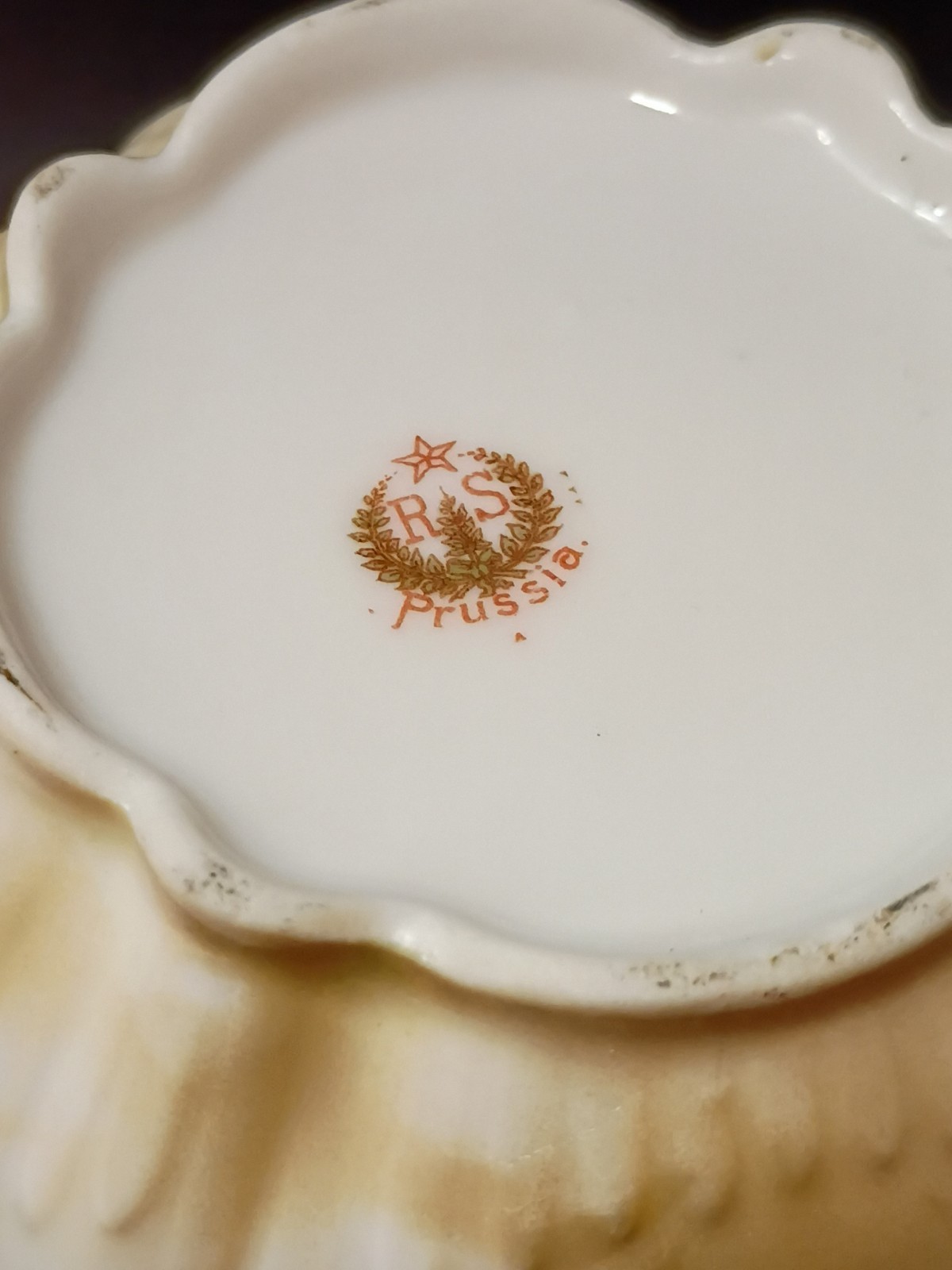 RS Prussia Porcelain Hot Chocolate Pot, Creamer & Sugar Bowl W/lid Roses Fluted