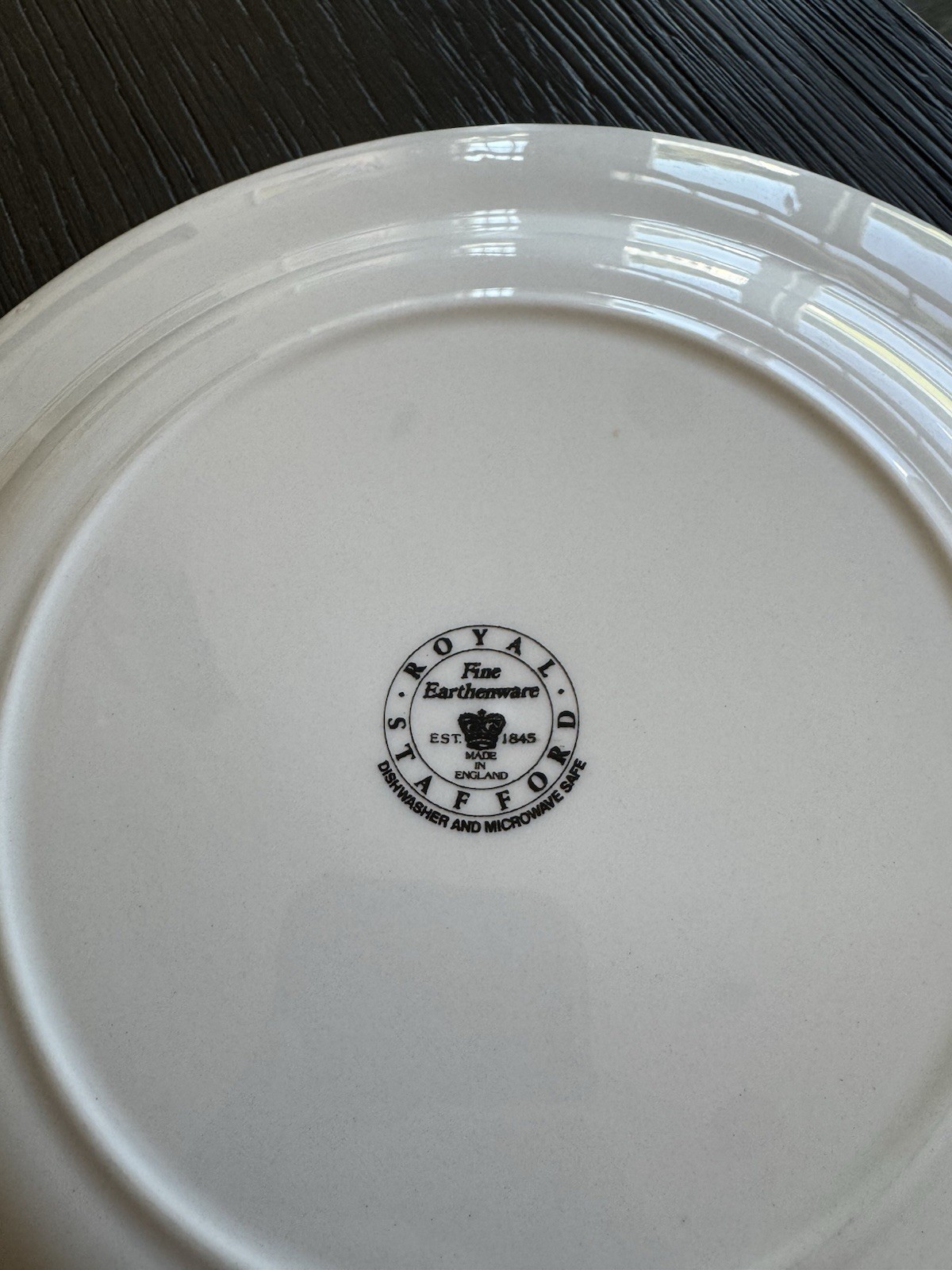 Royal Stafford Light Blue Floral Dinner Plate 10.25 Inch Made In England