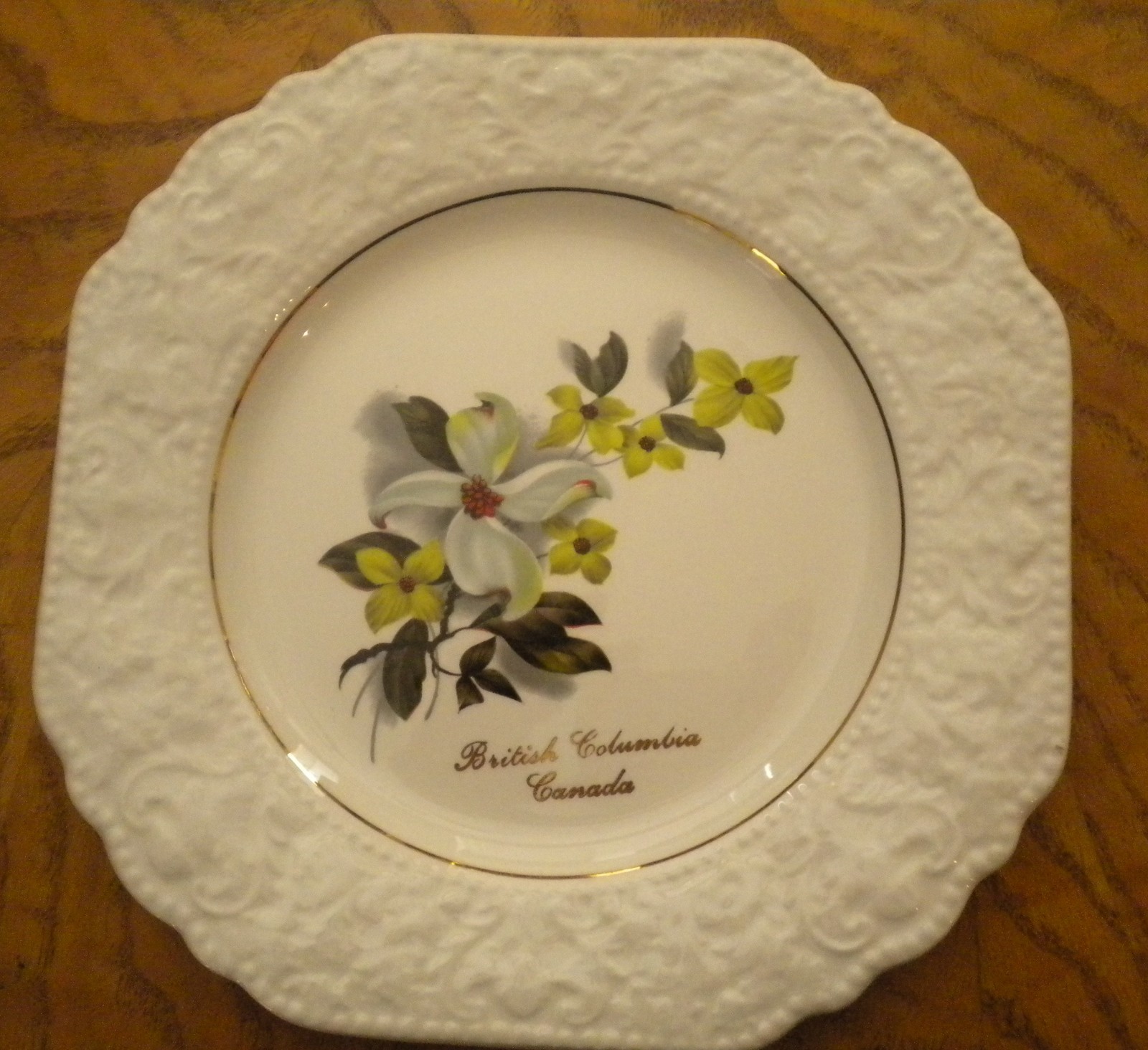 British Columbia Canada Plate.Lord Nelson Pottery Plate-1-80