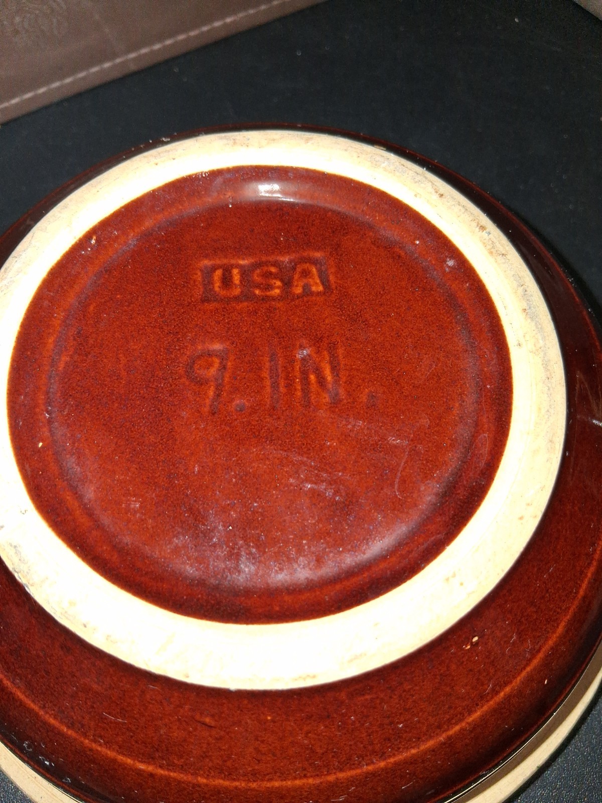Vintage McCoy Brown Beehive Stoneware Mixing Bowls USA 5″, 8″, & 9″
