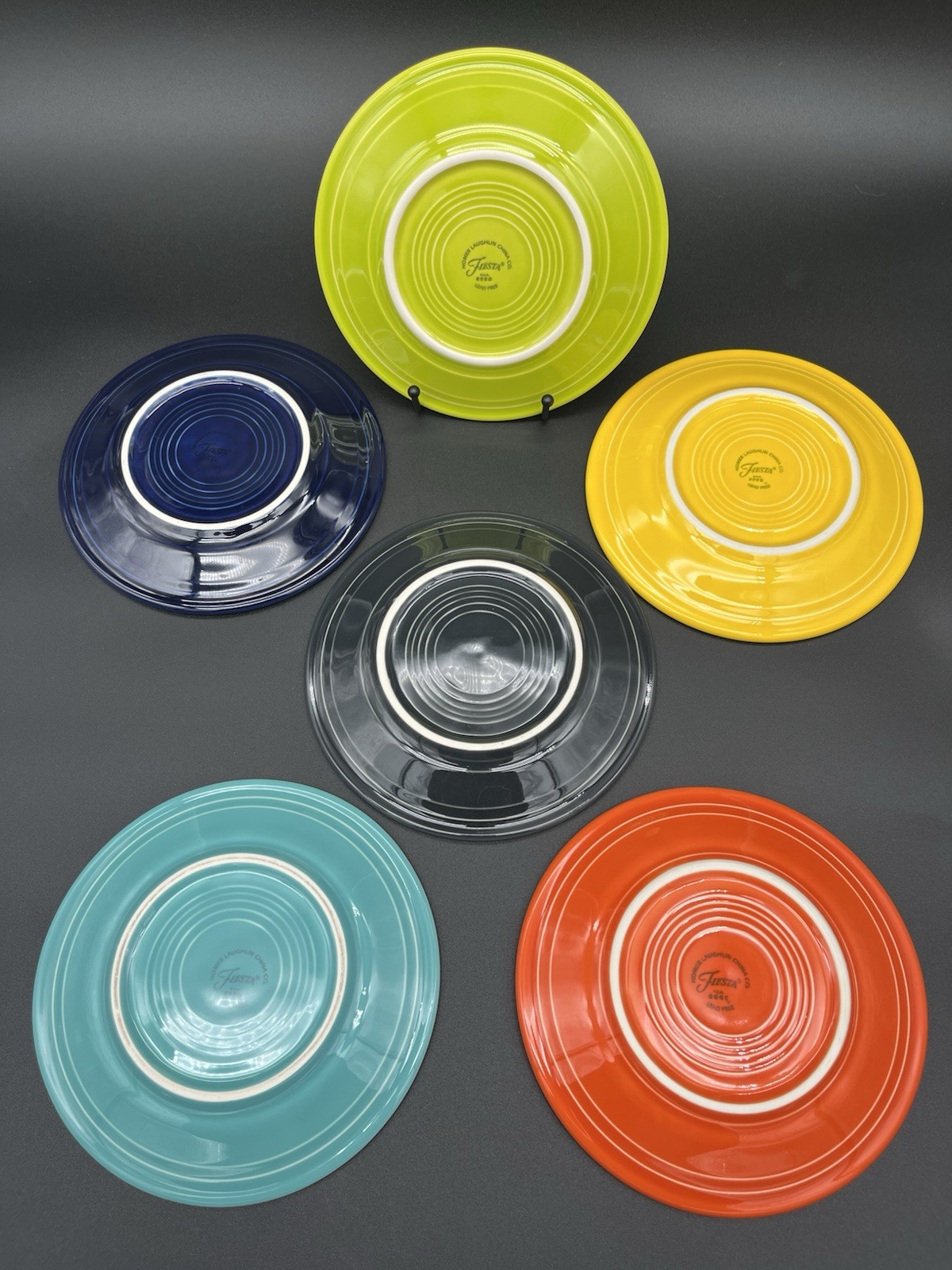 Fiesta Dessert Plate Set 6 Pieces