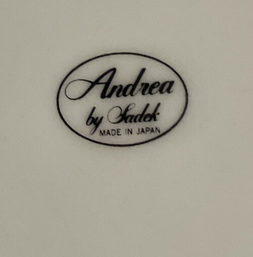 Andrea by Sadek French Bouquet Rose Garland Cake Plate (no Server) in Box