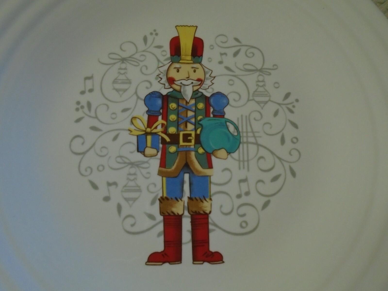 Fiesta Nutcracker 9-in. Luncheon Cookie Plate The Giver 2023 NWT FIRST IN SERIES