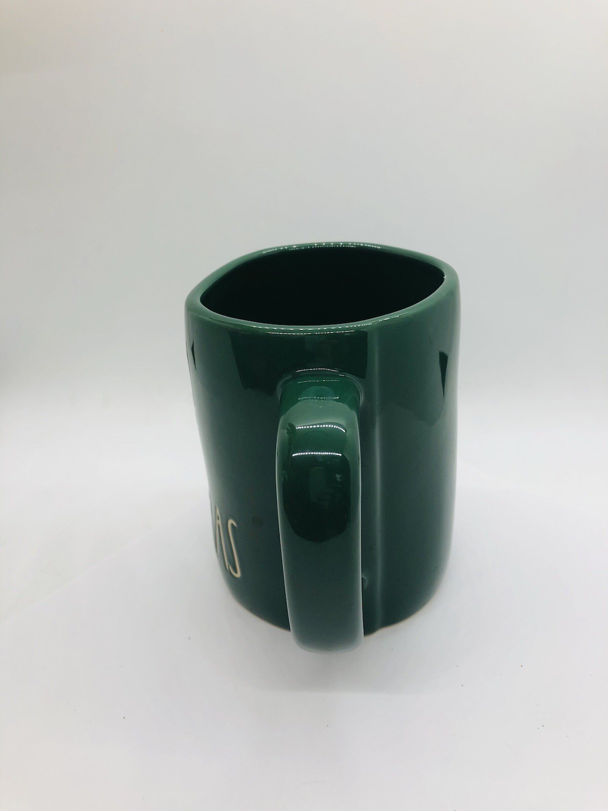 Rae Dunn Merry Elfin‘ Christmas dark green mug large