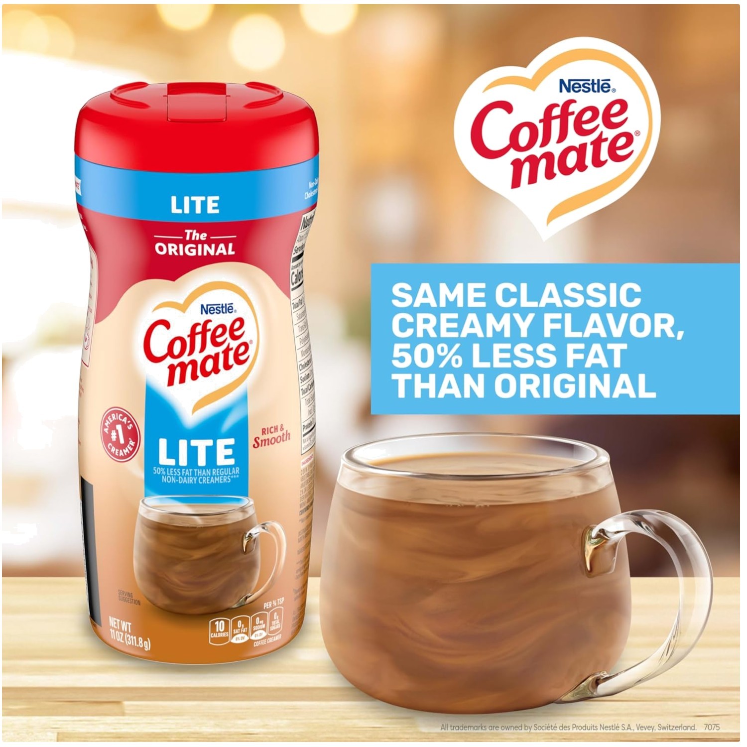Nestle Lite Non-Dairy Coffee Creamer 11 oz Pack