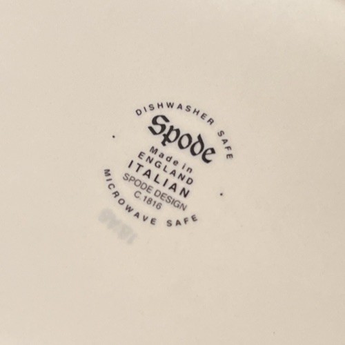 Spode Blue Italian Oval Serving Dish 9 x 6 1/2 inches