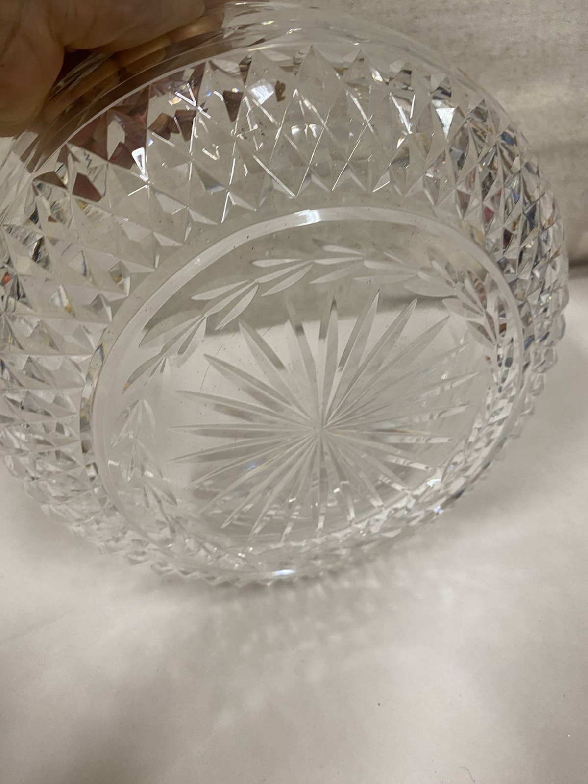 Vintage Waterford 10” Bowl Waterford Crystal. Center Bowl