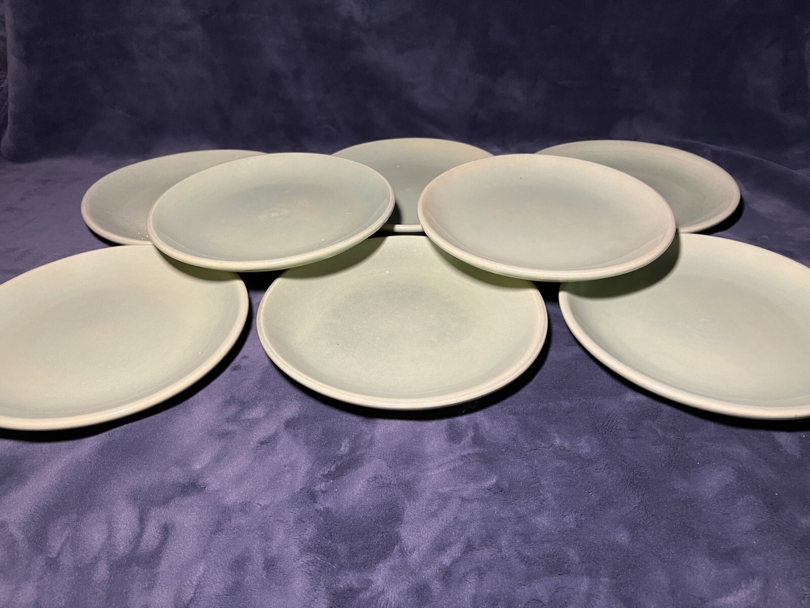 Green La Solana Pottery Set (Cups, Plates, Bowls, Baking Dishes) Good Condition