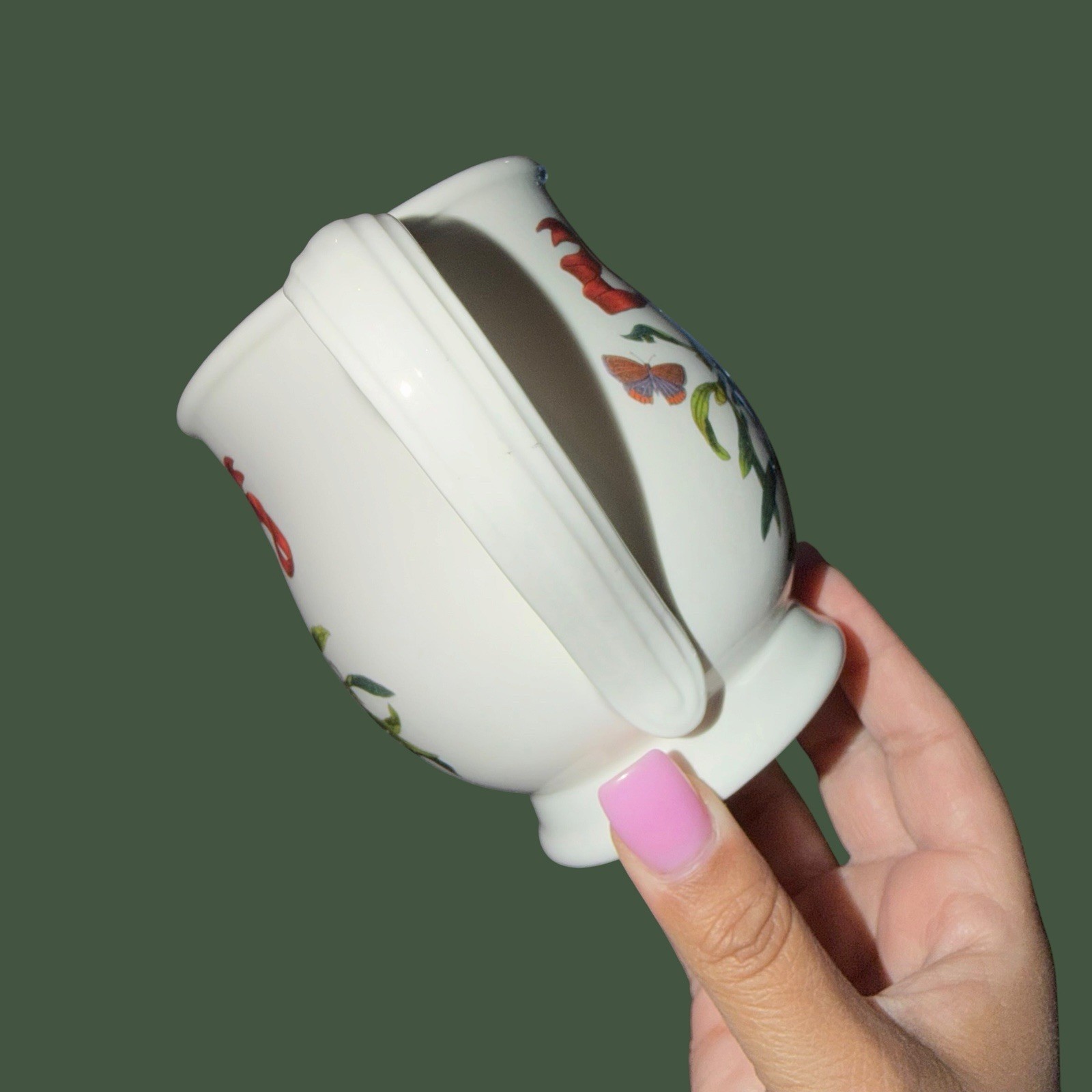 Portmeirion Botanic Garden Mistletoe Viscum Album Mug Cup Discontinued 4.5”