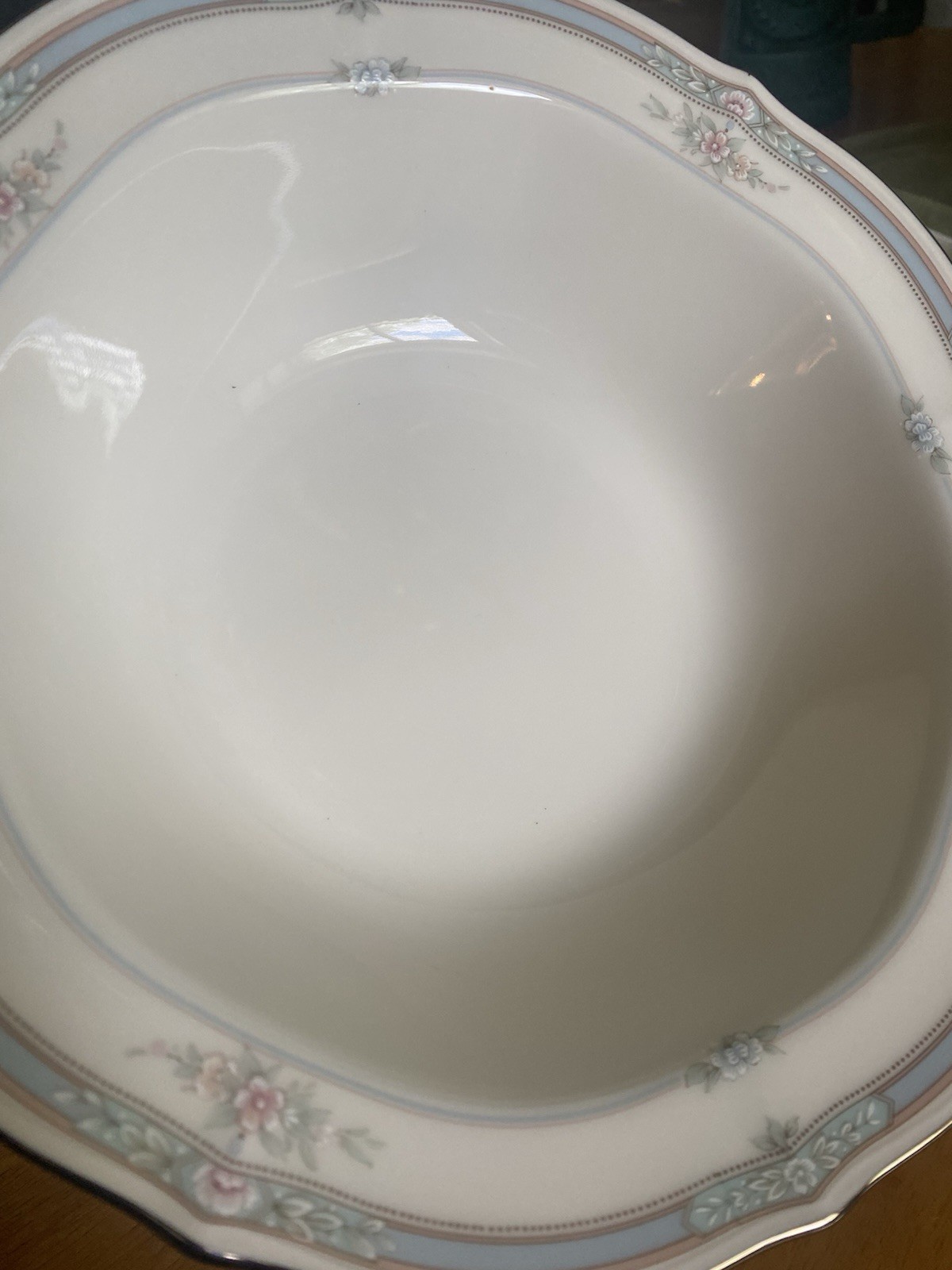 NORITAKE 7293 ROTHSCHILD ONE ROUND SERVING BOWL 9 1/2” JAPAN