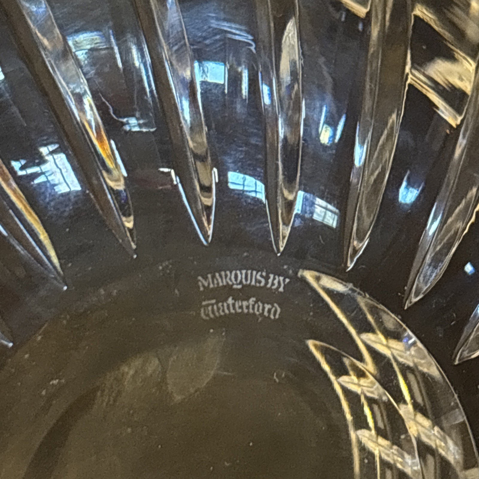 Waterford Marquis Crystal 7.5″ Quadrata Round Bowl