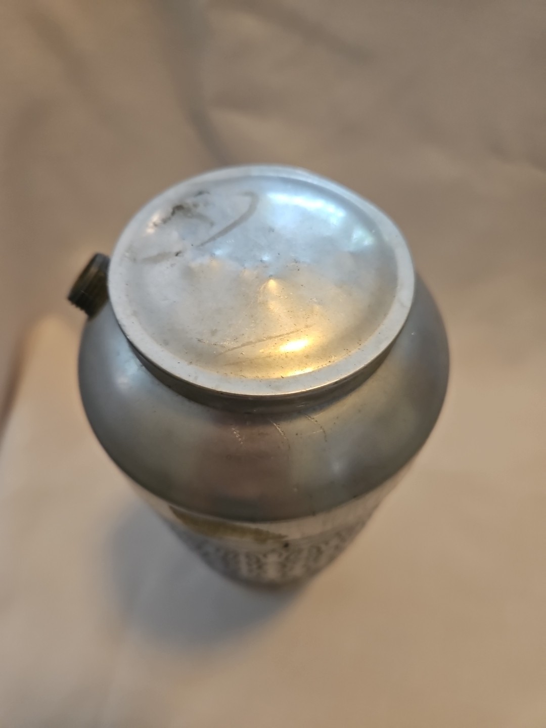 Jeannette Wedgwood GRECIAN Blue Hellenic Greek Roman Jasperware Cocktail SHAKER