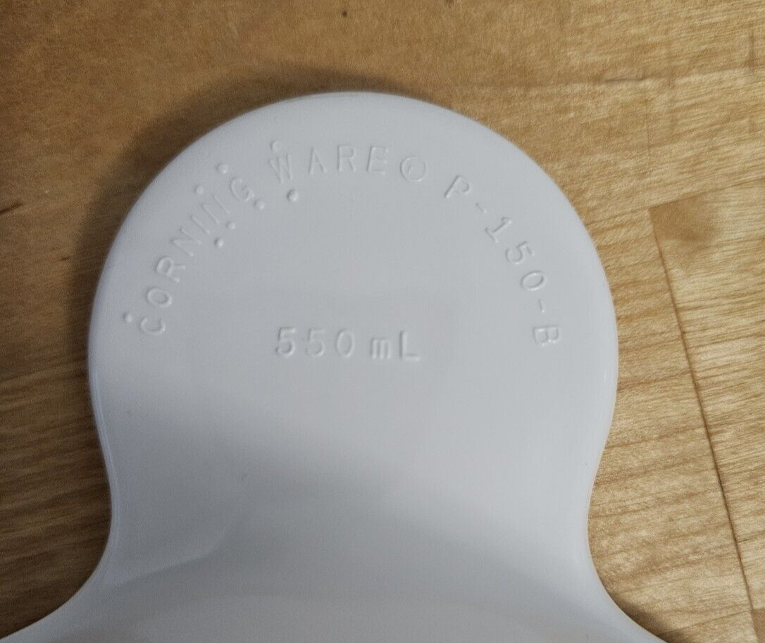Corning Ware P-150-B; 15 oz GRAB IT Bowl White,no Lid; Embossed backstamp EUC