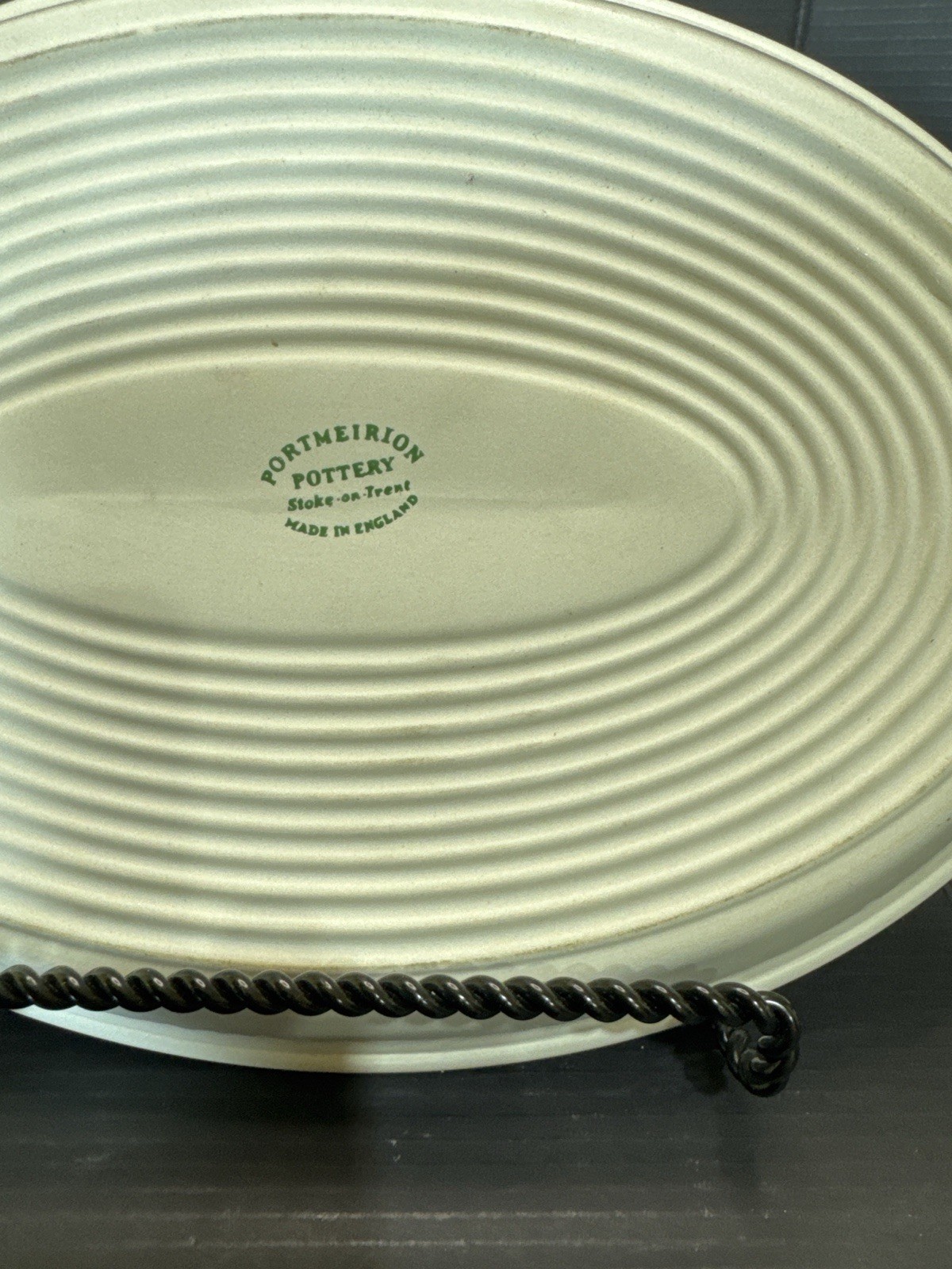 PORTMEIRION POMONA 11″ BIGGARREUX CHERRY OVAL PLATTER ENGLAND – MINT