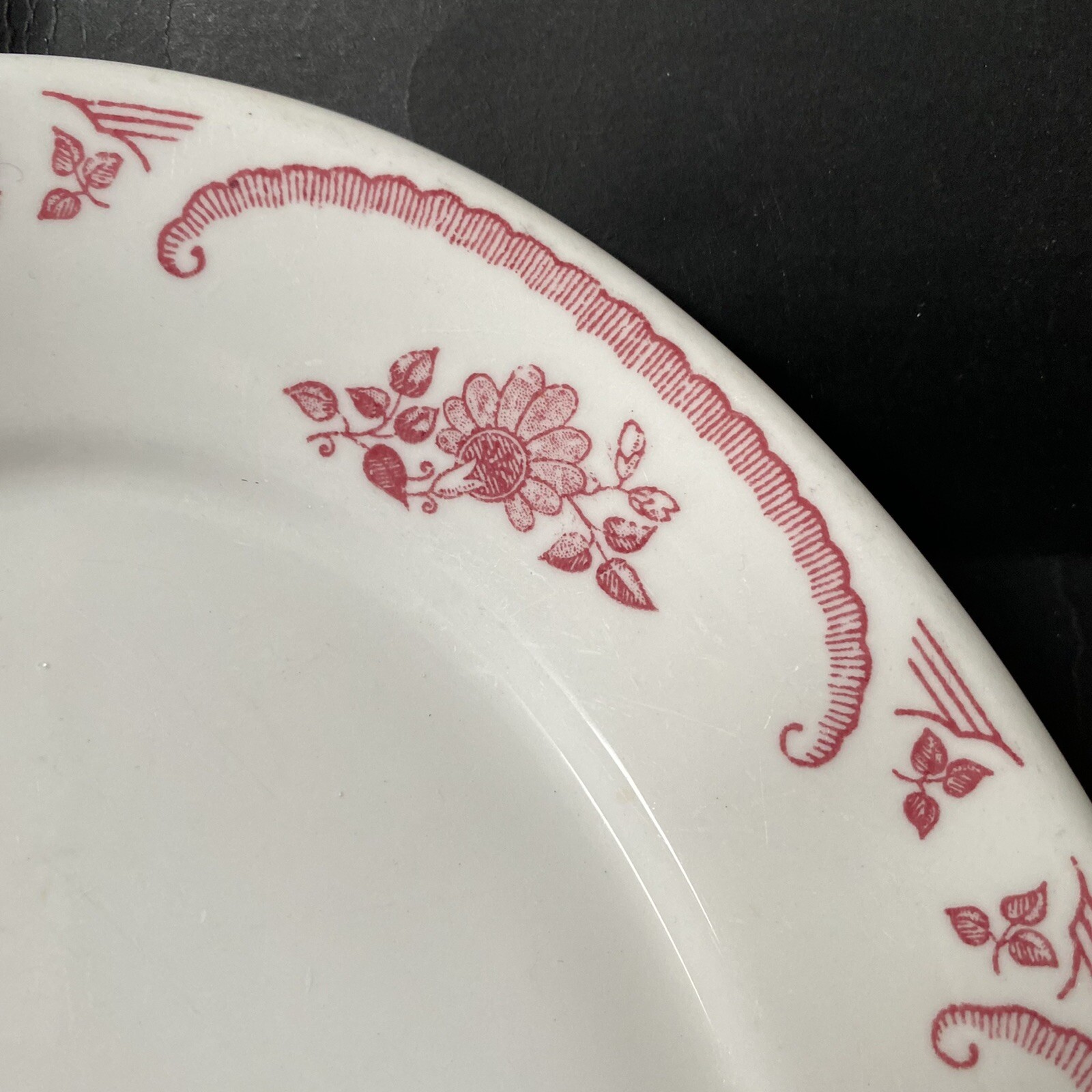 Vintage Homer Laughlin Best China Oval Serving Platter American Rose 1963