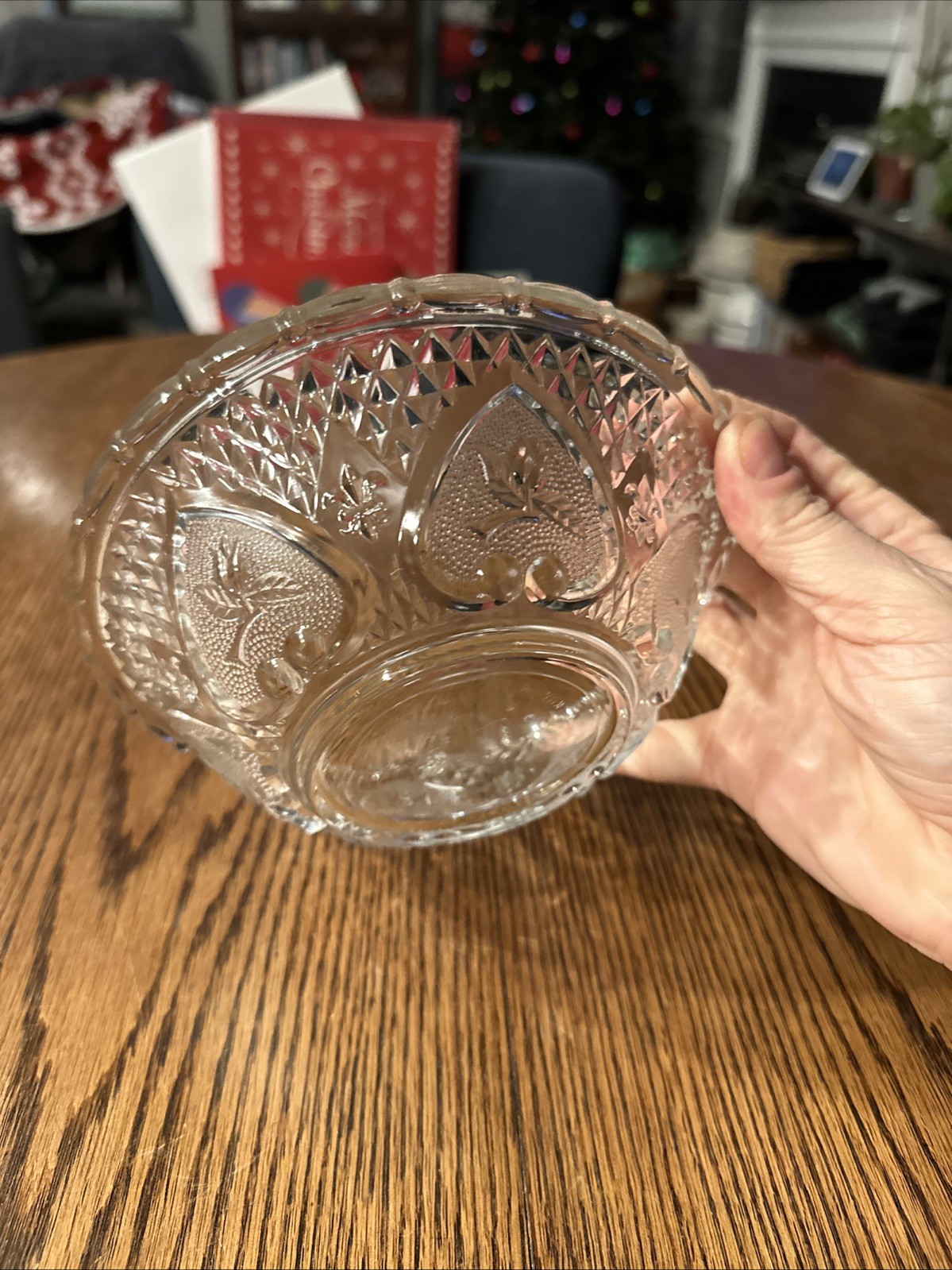 KIG Indonesia Clear Glass Bowl 7”