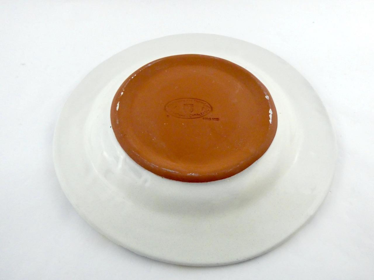 MacKenzie Childs Pottery Aalsmeer Dinner Plate Flat Edge