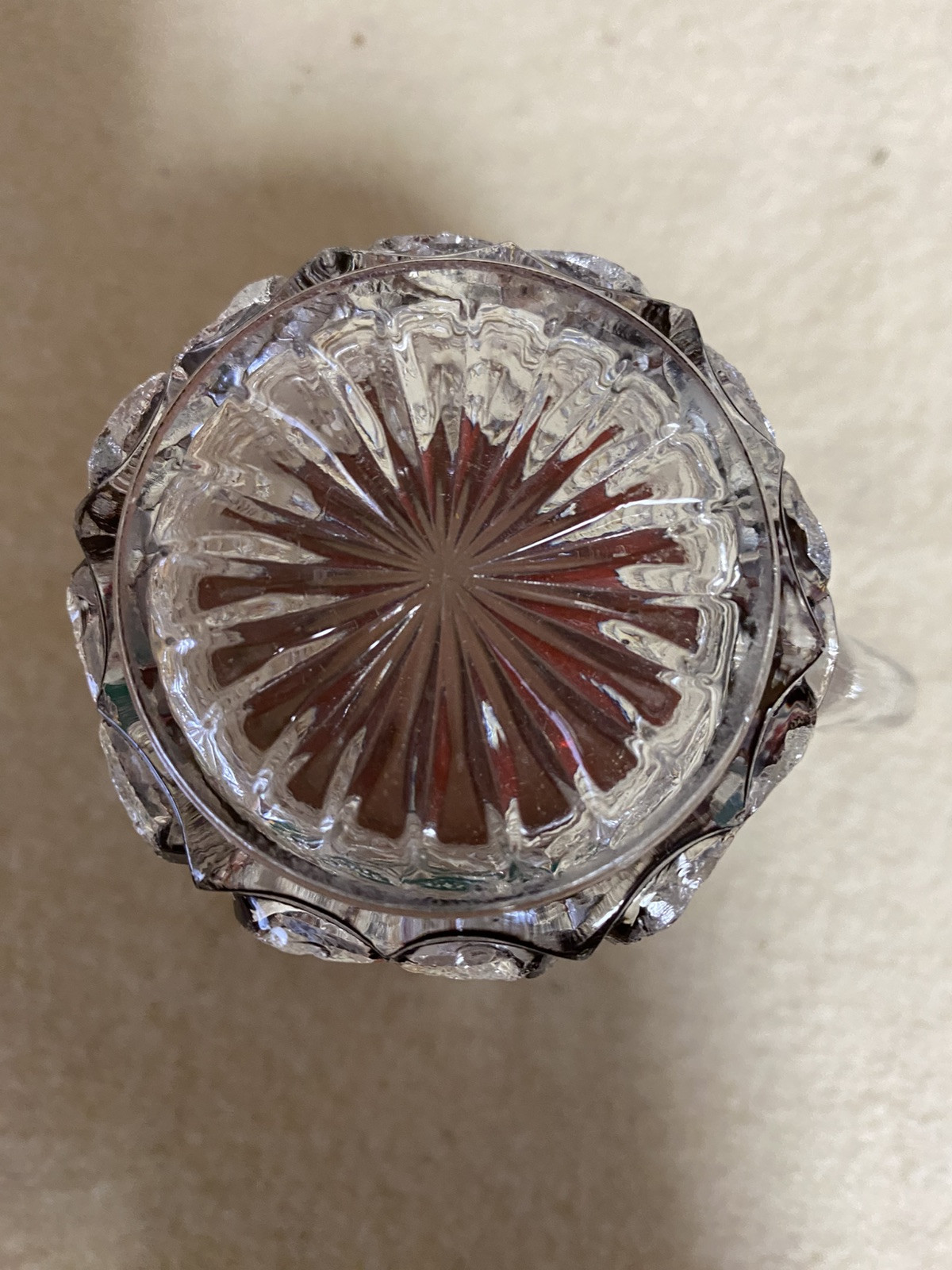 Vintage 1905 Ruby Red Flashed Souvenir Cup – Karl