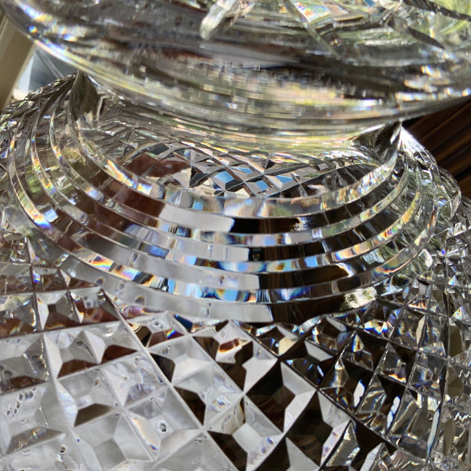 WATERFORD CRYSTAL PERIOD COLLECTION 9.5″ CENTRE BOWL PUNCH BOWL #296/871 IRELAND