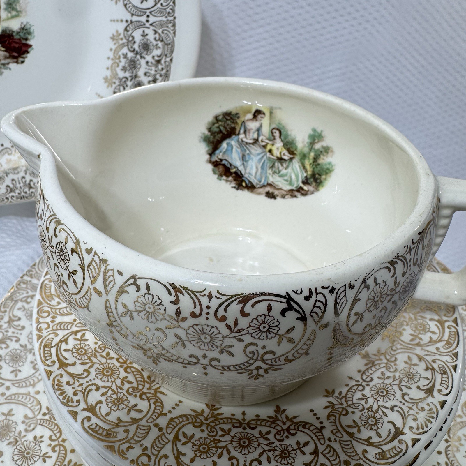 American Limoges Triumph D’Or China 22K Gold Vintage Discontinued 23 Pieces