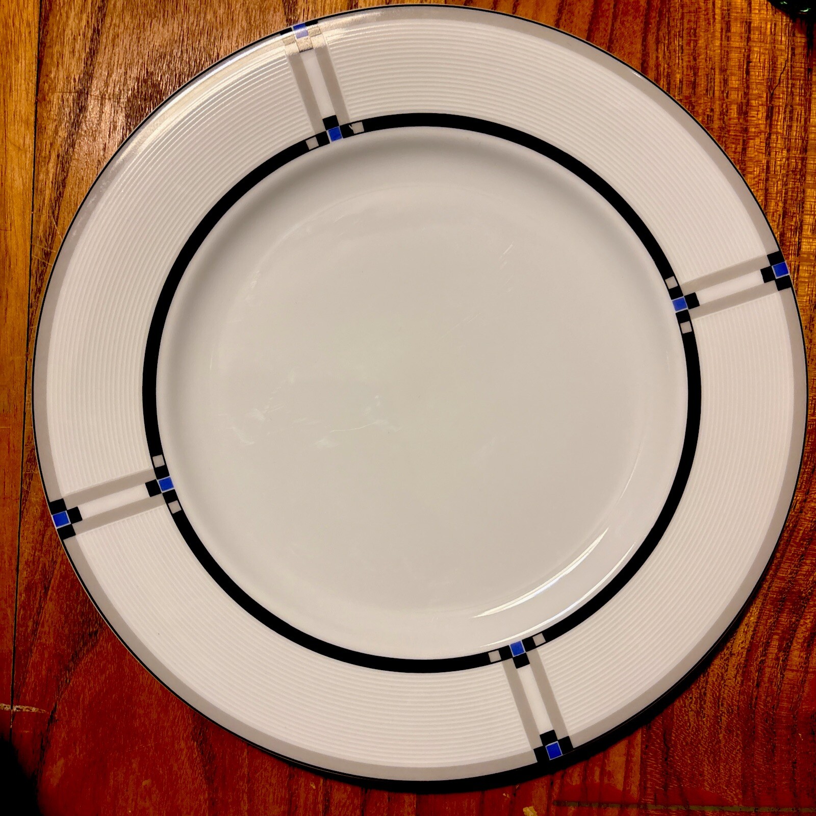 Vintage Studio Nova Art Deco Platter/Chop Plate – Tangent Collection 1990s