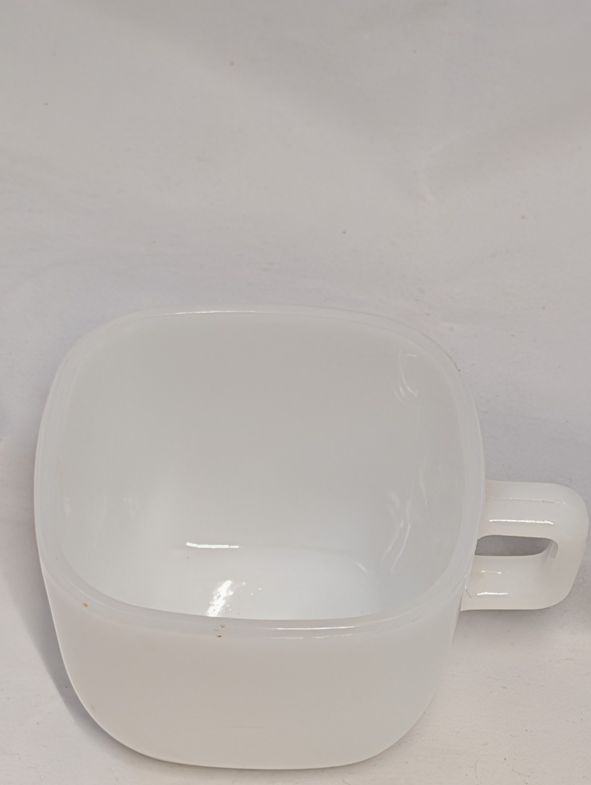 Vintage Glasbake Square Mug Set of 5