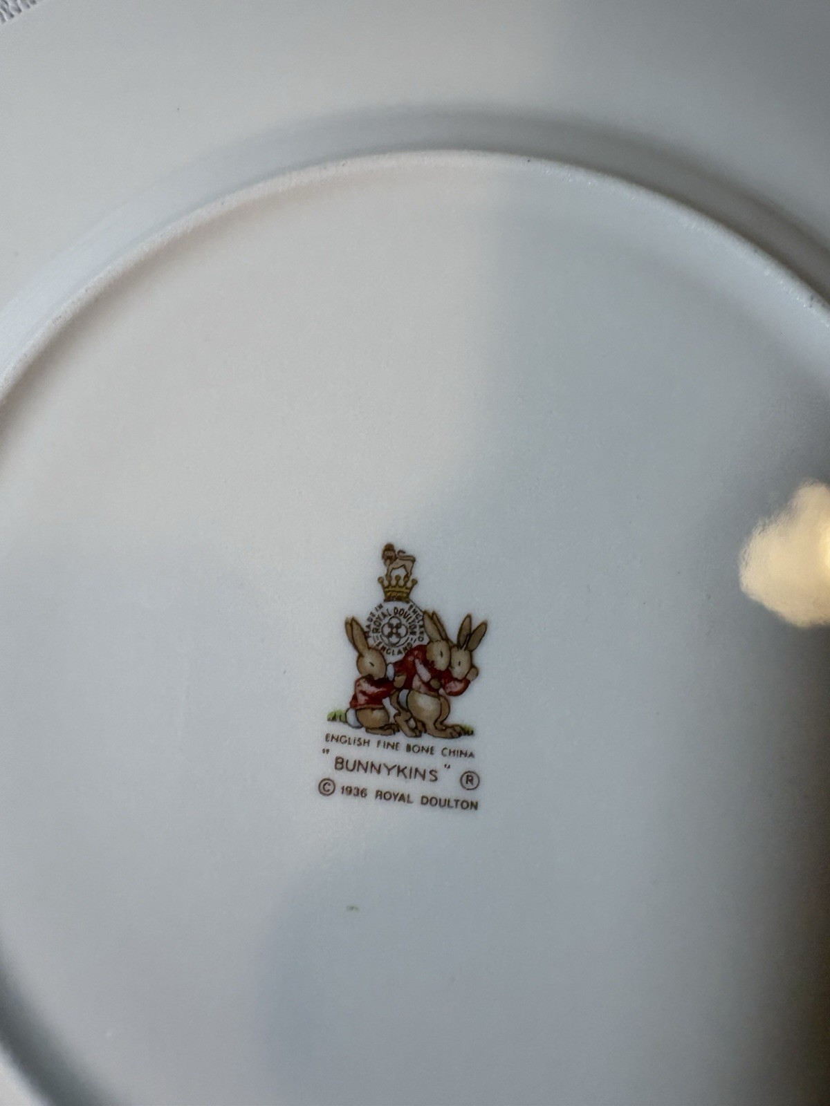 Royal Doulton Bunnykins Child’s 3 Piece Set Plate, Bowl, Mug Fine Bone China
