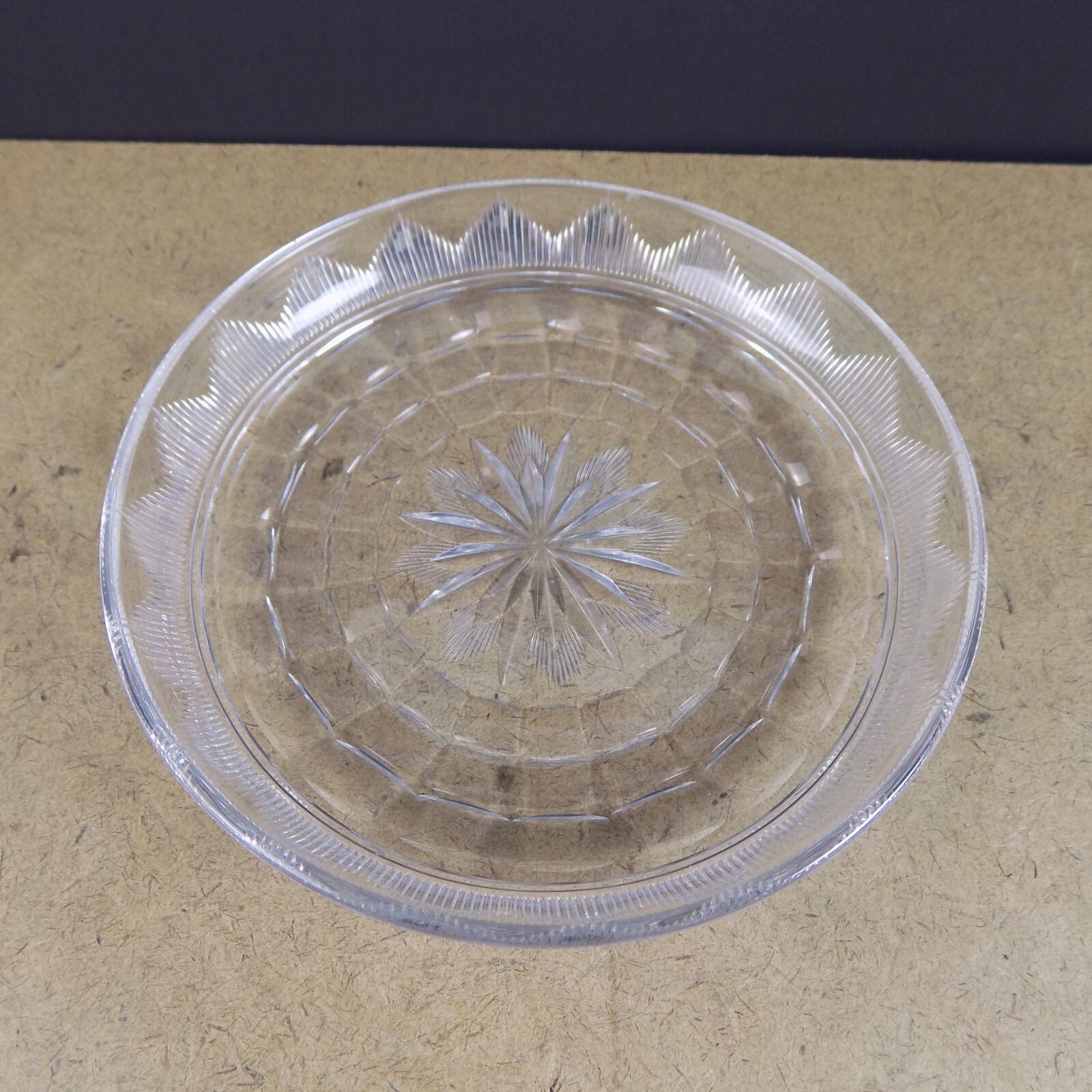 11 Bryce Cascade 737-4 Cut Glass Salad or Dessert Bowls 6″ Across