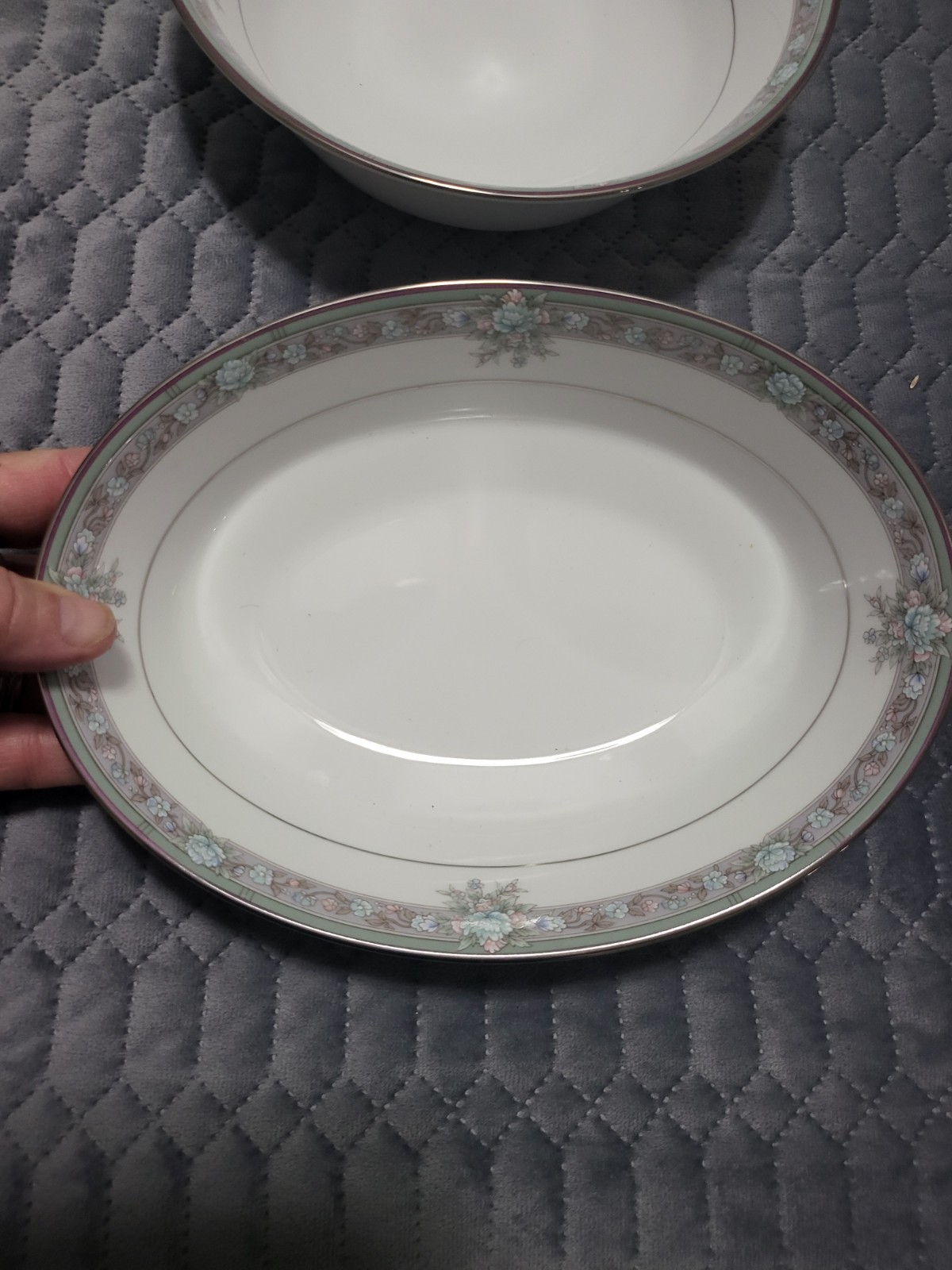 VINTAGE Noritake Japan , China, Oval/round Serving Bowls, Rare, Matching, New!