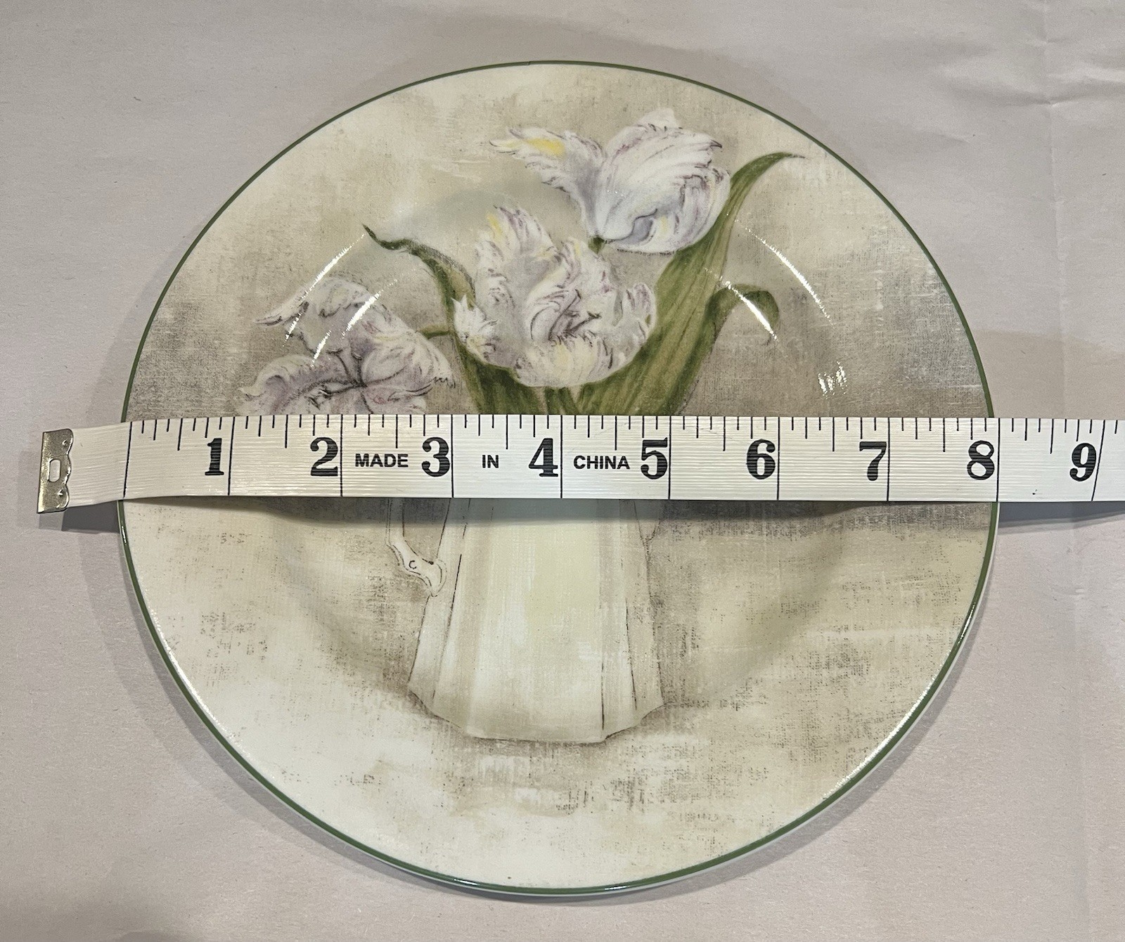 American Atelier Vintage 8” Porcelain China Salad Plates Set of 4 Or Replacement