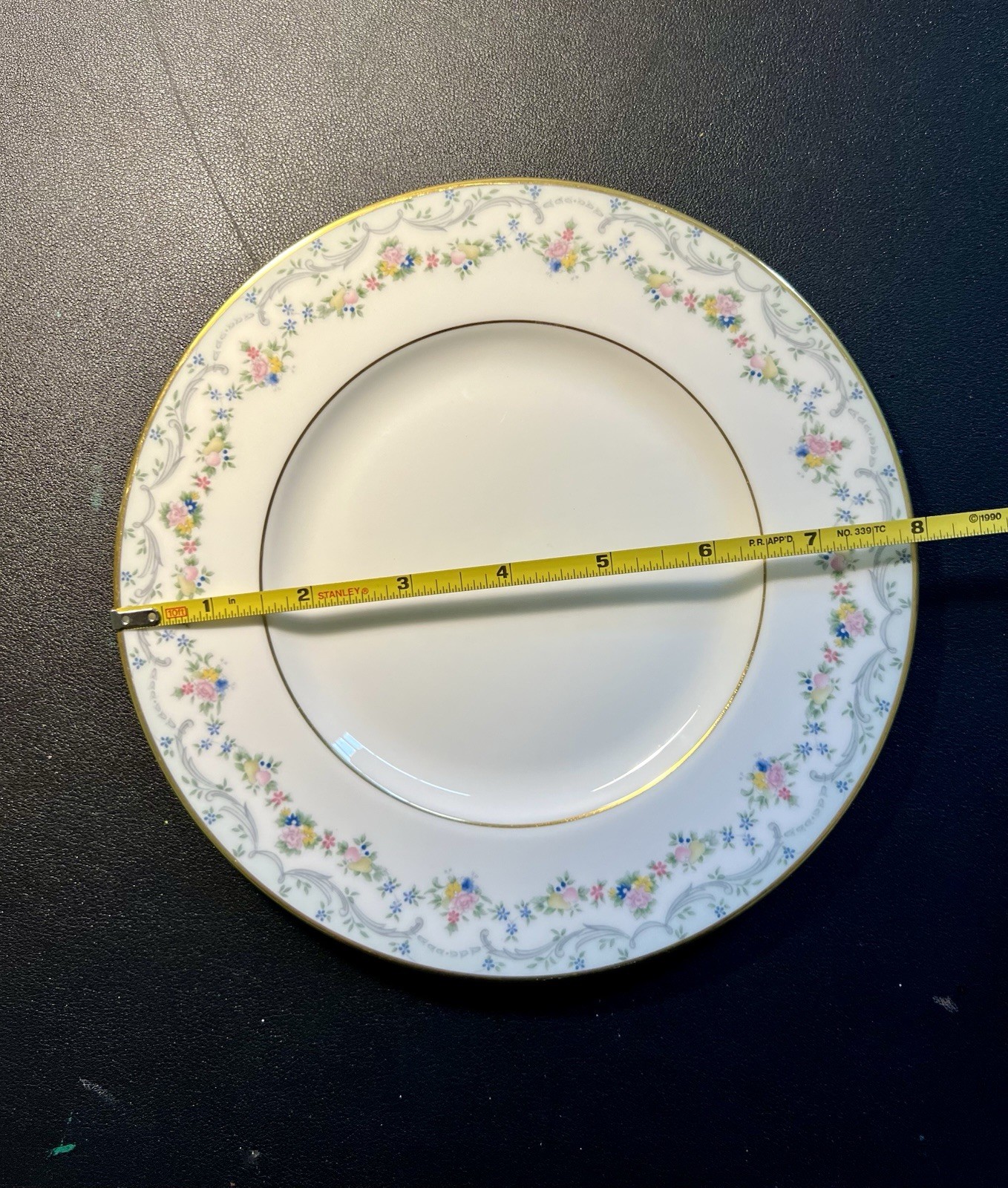 Royal Doulton England 1980s Set Of 6 Salad Plates Candice Bone China, 8”
