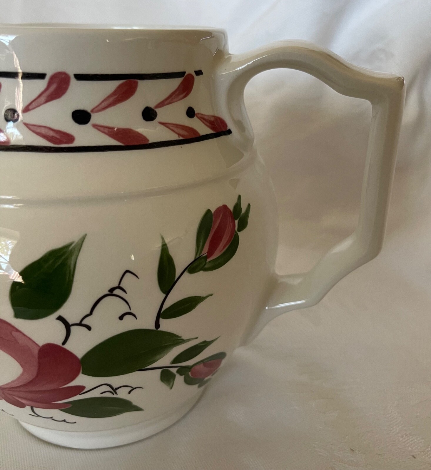 Retired! 1992 Portmeirion – WELSH DRESSER – 6″ JUG – 32 oz capacity