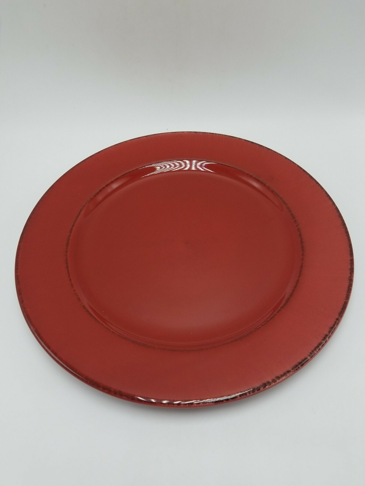 Pier 1 “Toscana Burgundy” 11 1/8 Inch Dinner Plate