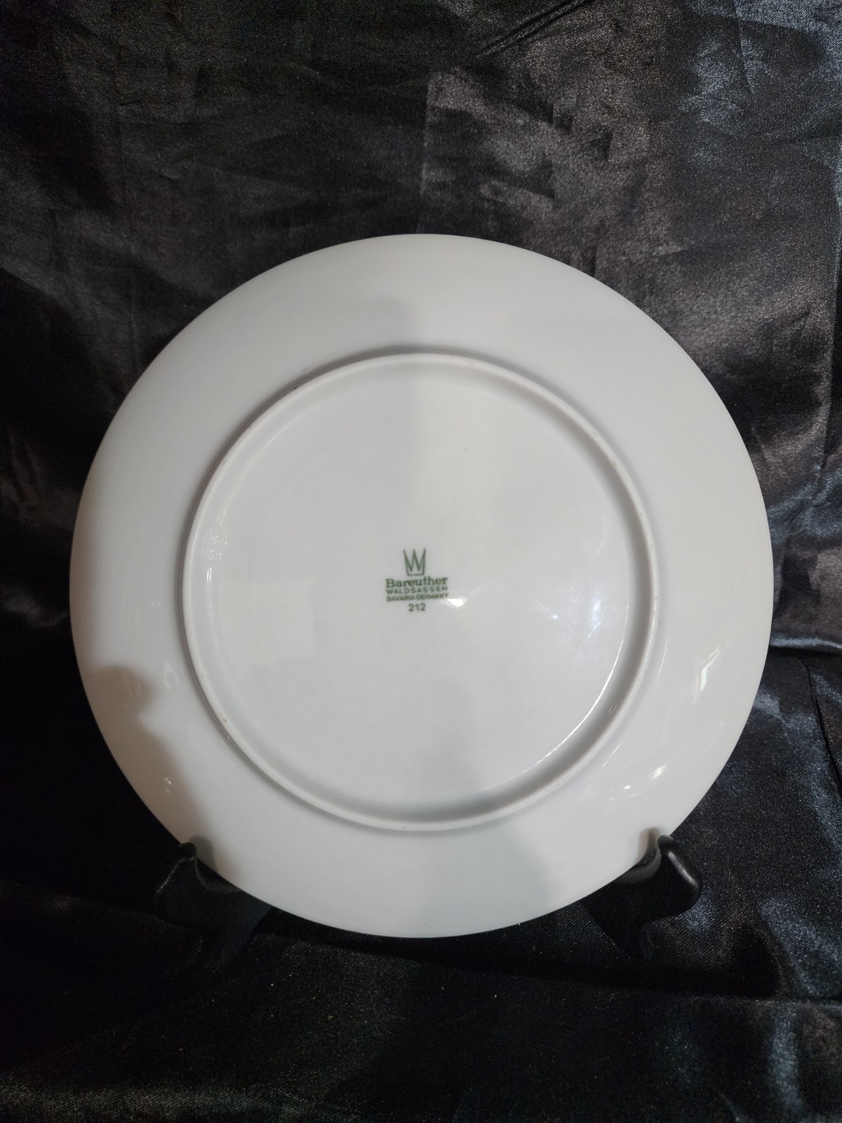 Vintage Bareuther Waldsassen Bavaria Germany Assorted Fruit Wall Plate (5pc)