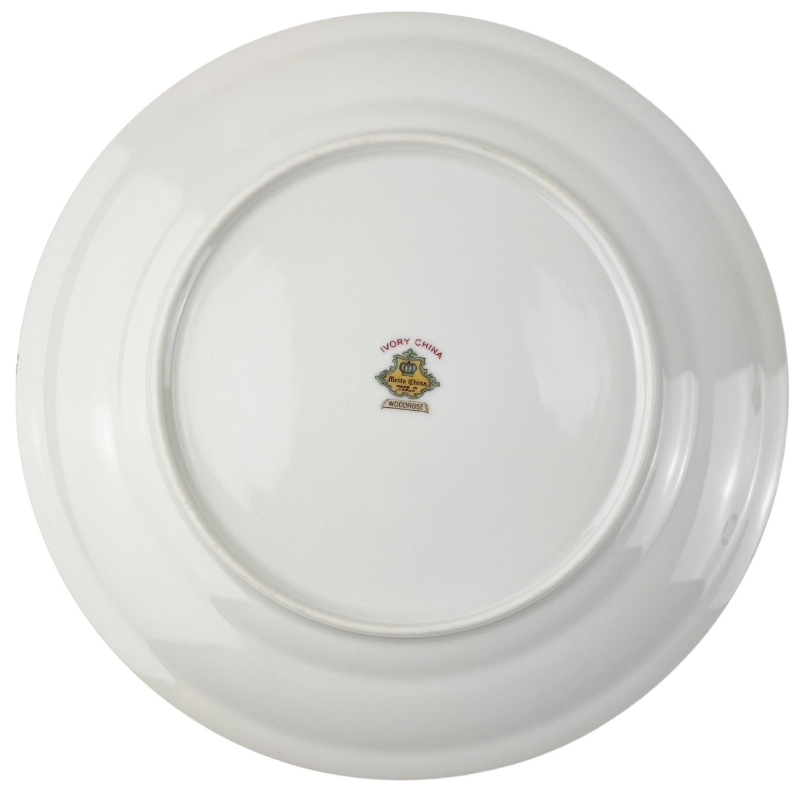 Meito China Woodrose Plates Service 4 Made in Japan 4 Dinner 6 Salad 5 Dessert