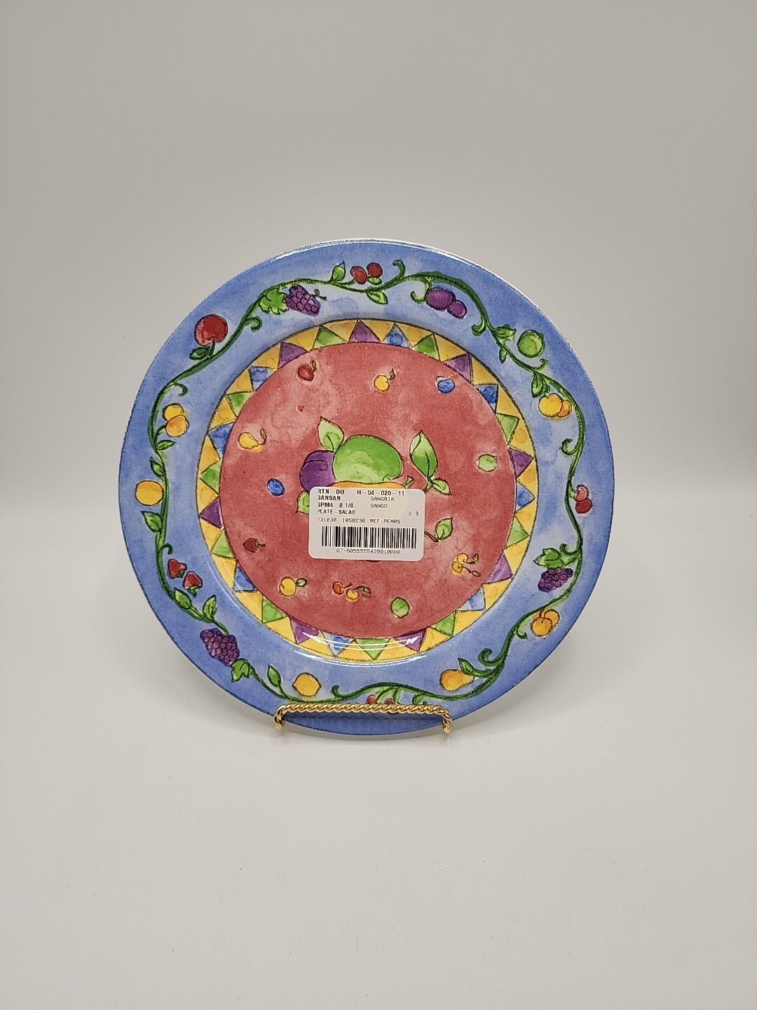 Sango “Sangria” 8 1/8 Inch – Pears – Salad Plate