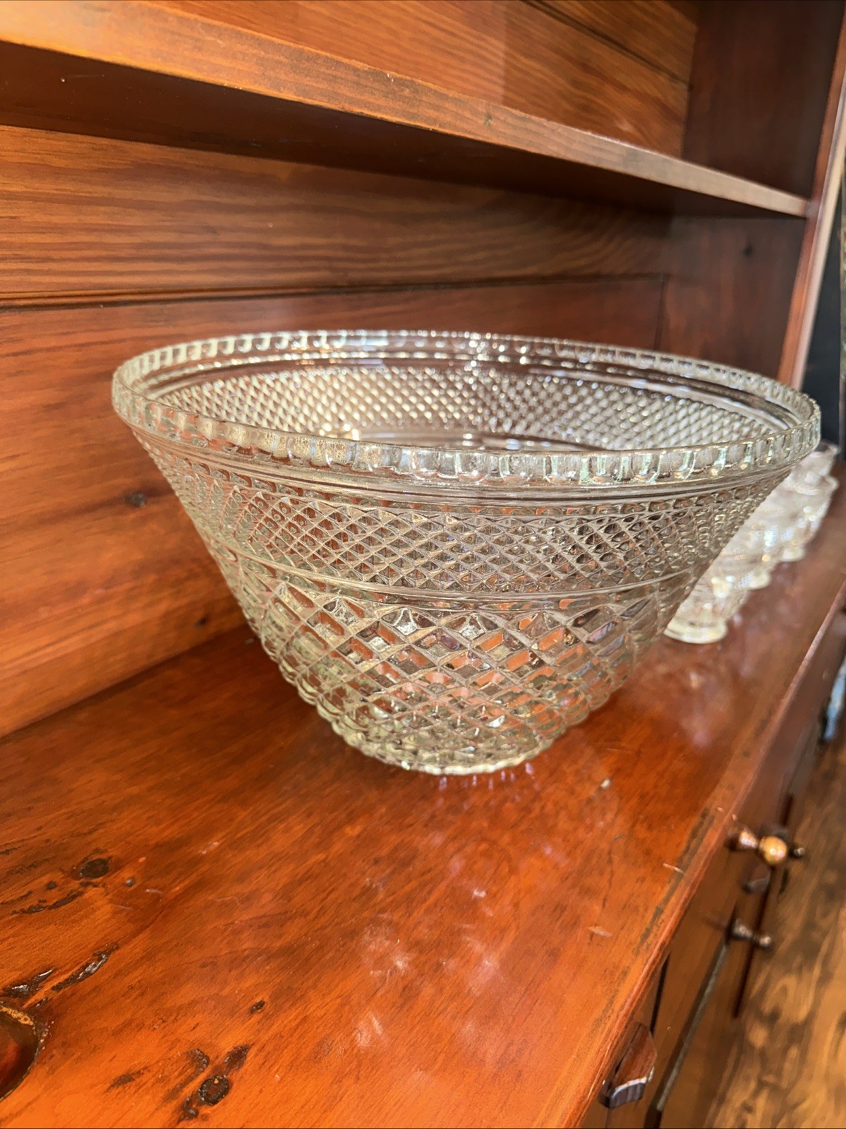 Wexford Punch Bowl And 13 Cup Set