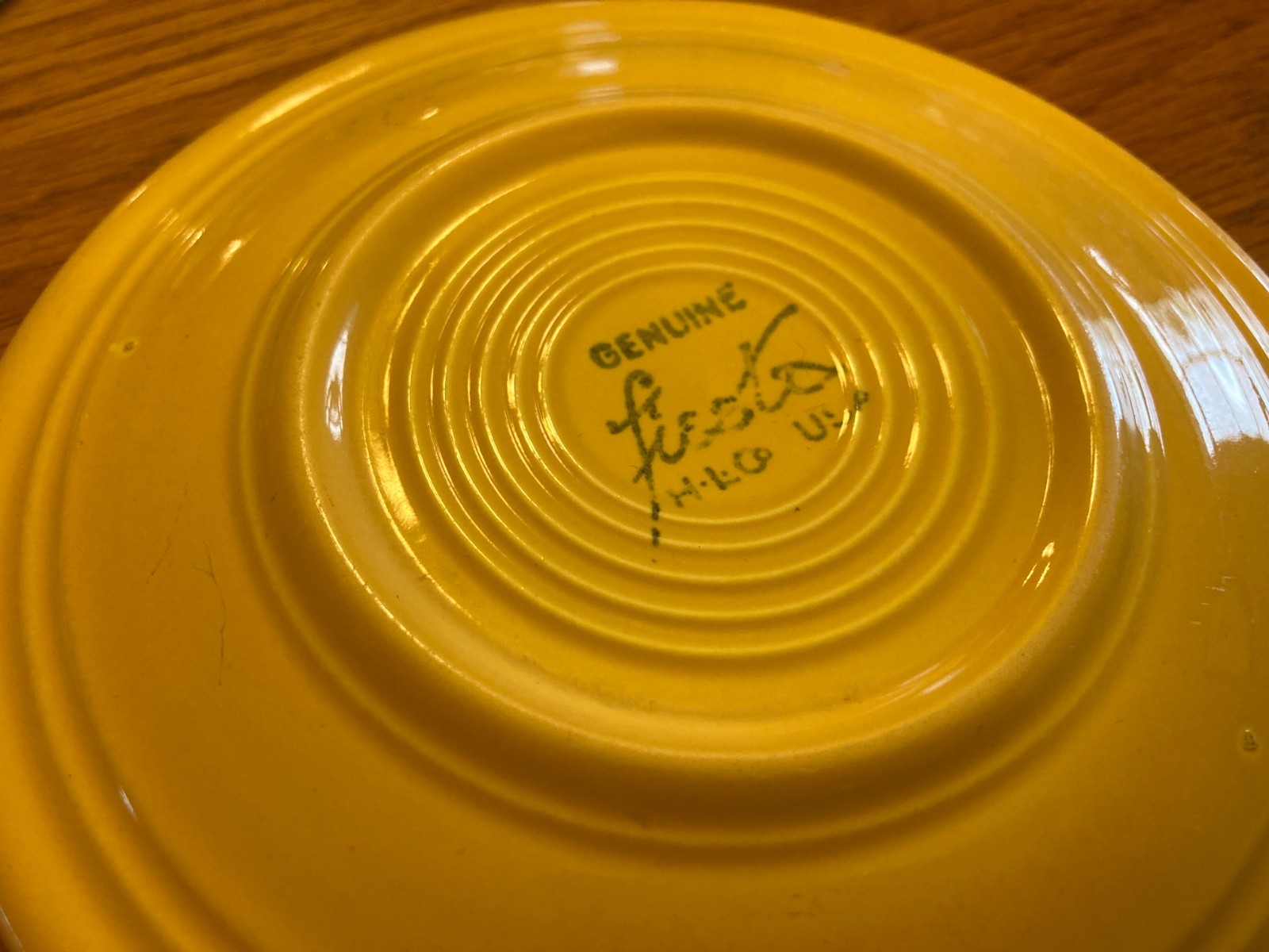 Vintage Fiesta Set of six 6″ bread plates in all 6 original colors (1936-69)