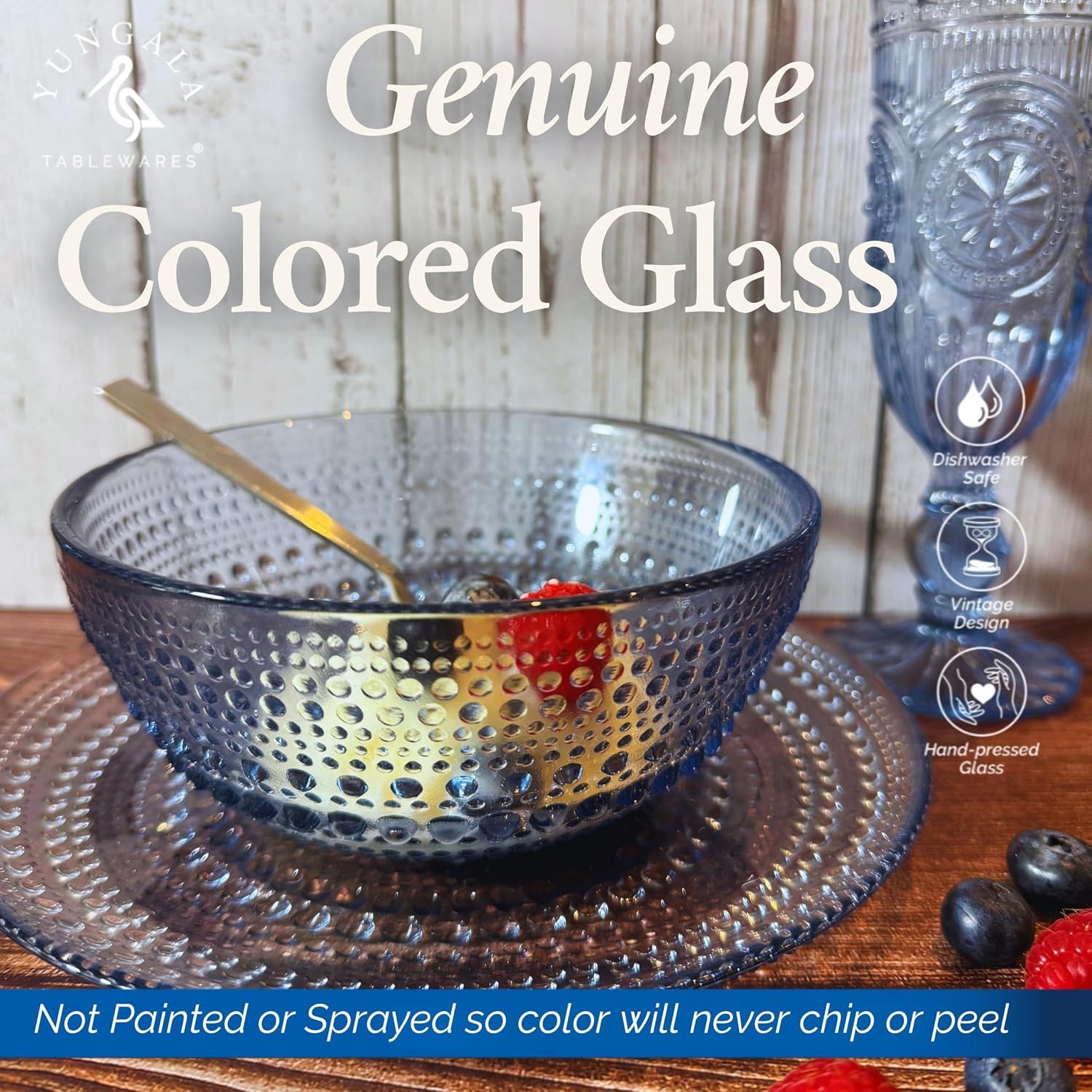 Blue Glass Bowl