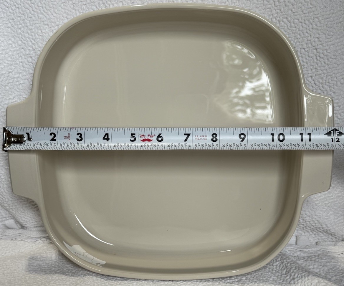 Corning Ware Vintage 2 Casseroles Forever Yours A 2 B And A 10 B No Lids 1990s