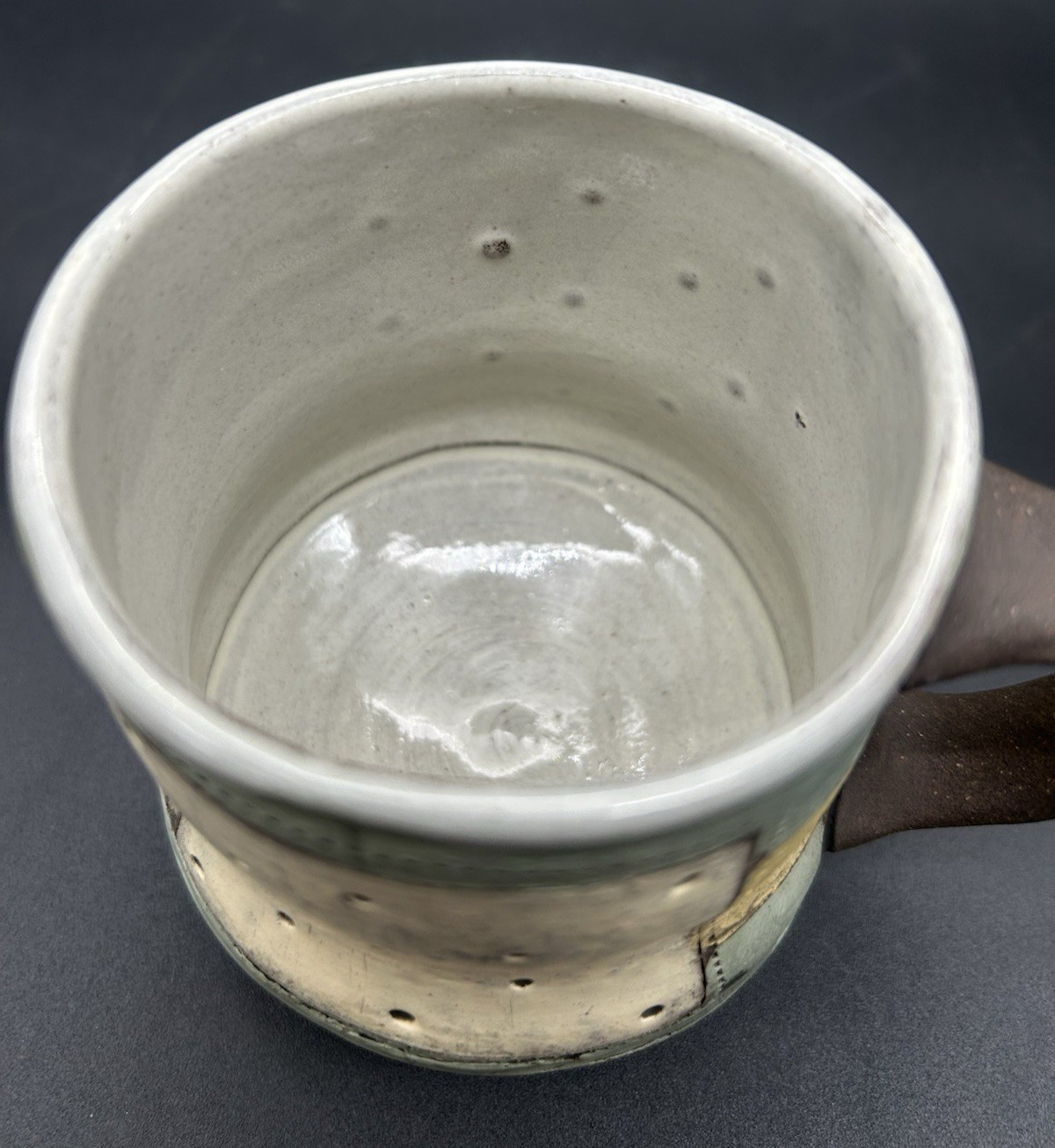 Mark Arnold 2017 Portfolio Art Pottery Organic Free Form Ceramic Mug