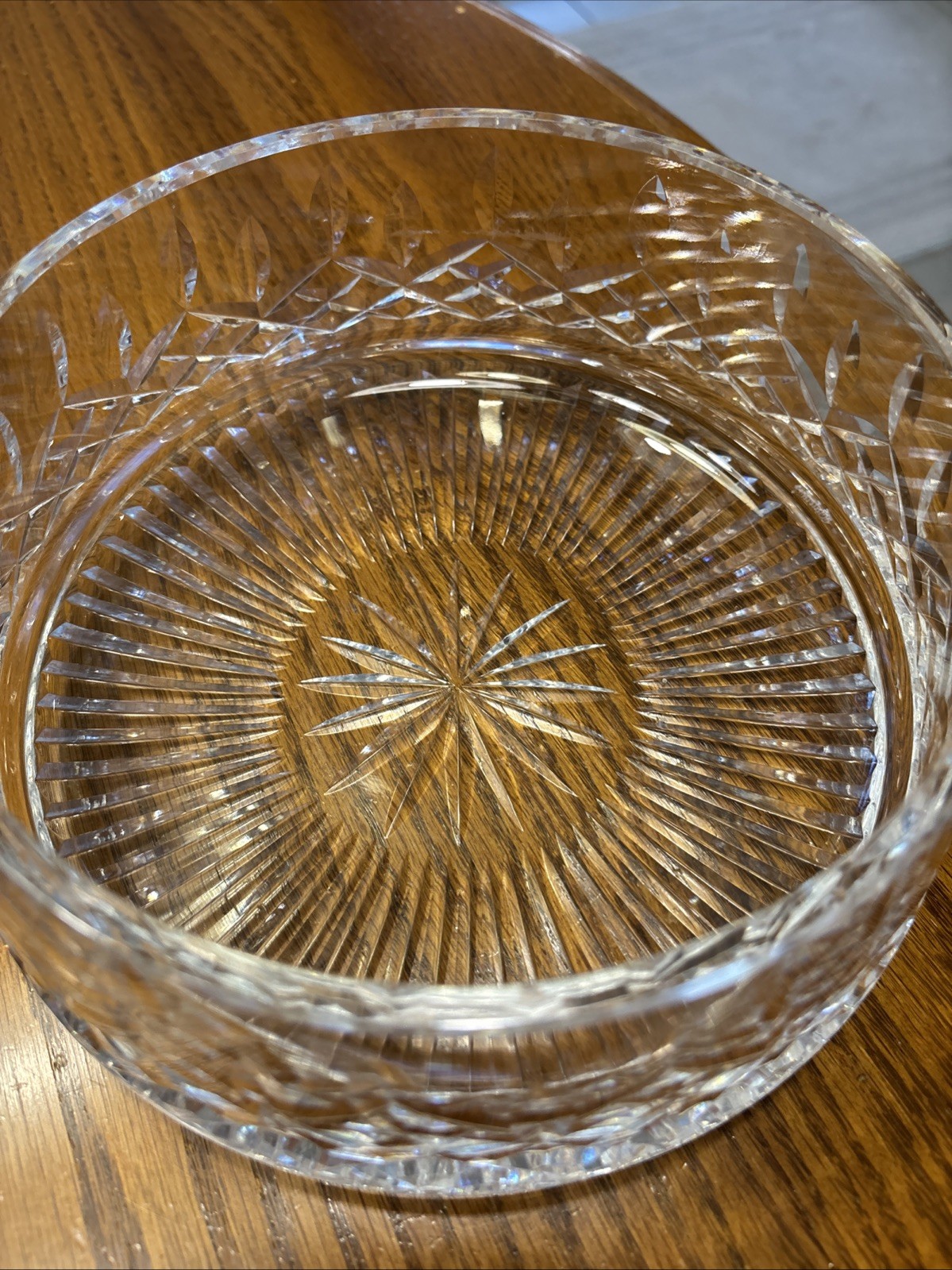 Vintage 7” Waterford Lismore Crystal Bowl