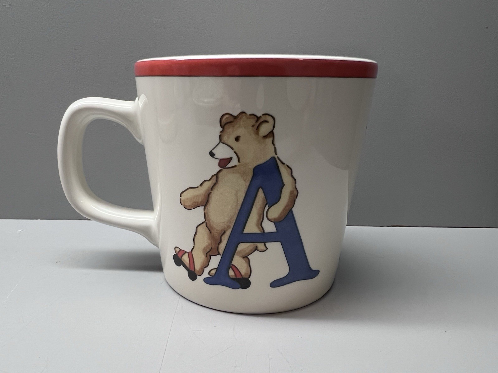 Vintage Tiffany & Co Alphabet Bears Divided Plate & Cup 1994 Mint