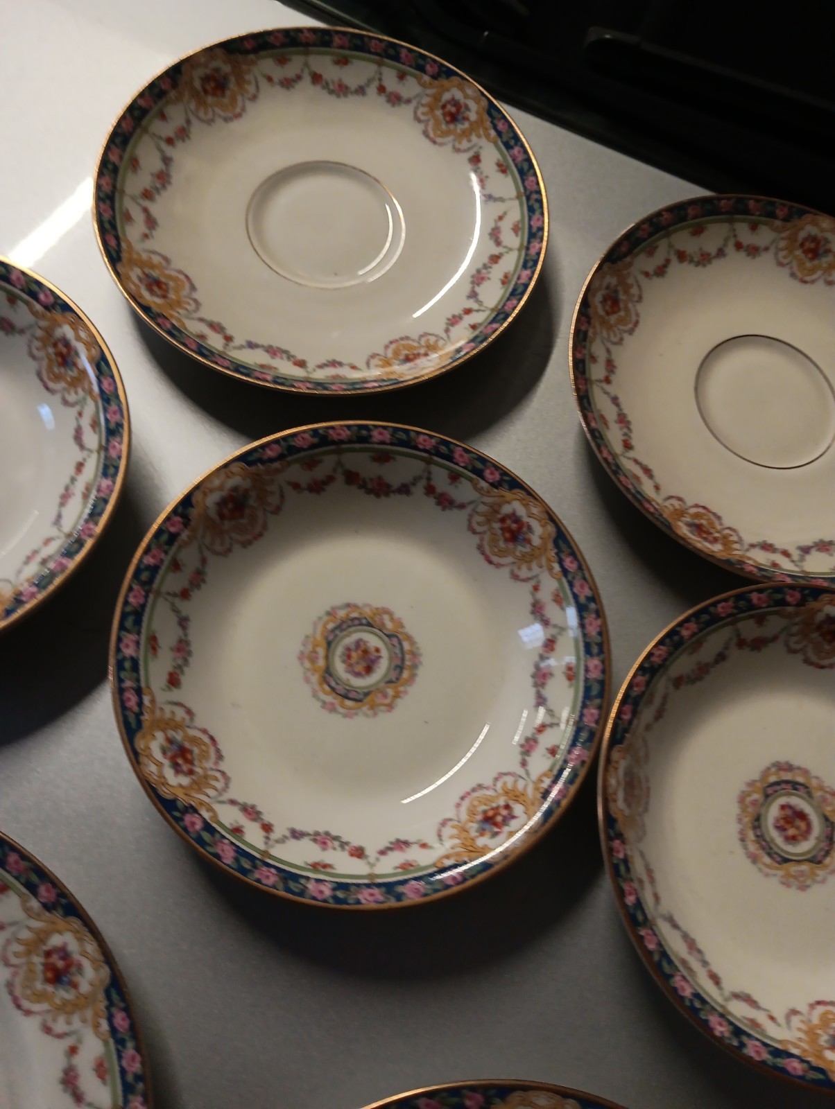 15 Theodore Haviland Limoges France China Small Plates Dishes Nr Mint Pompadour