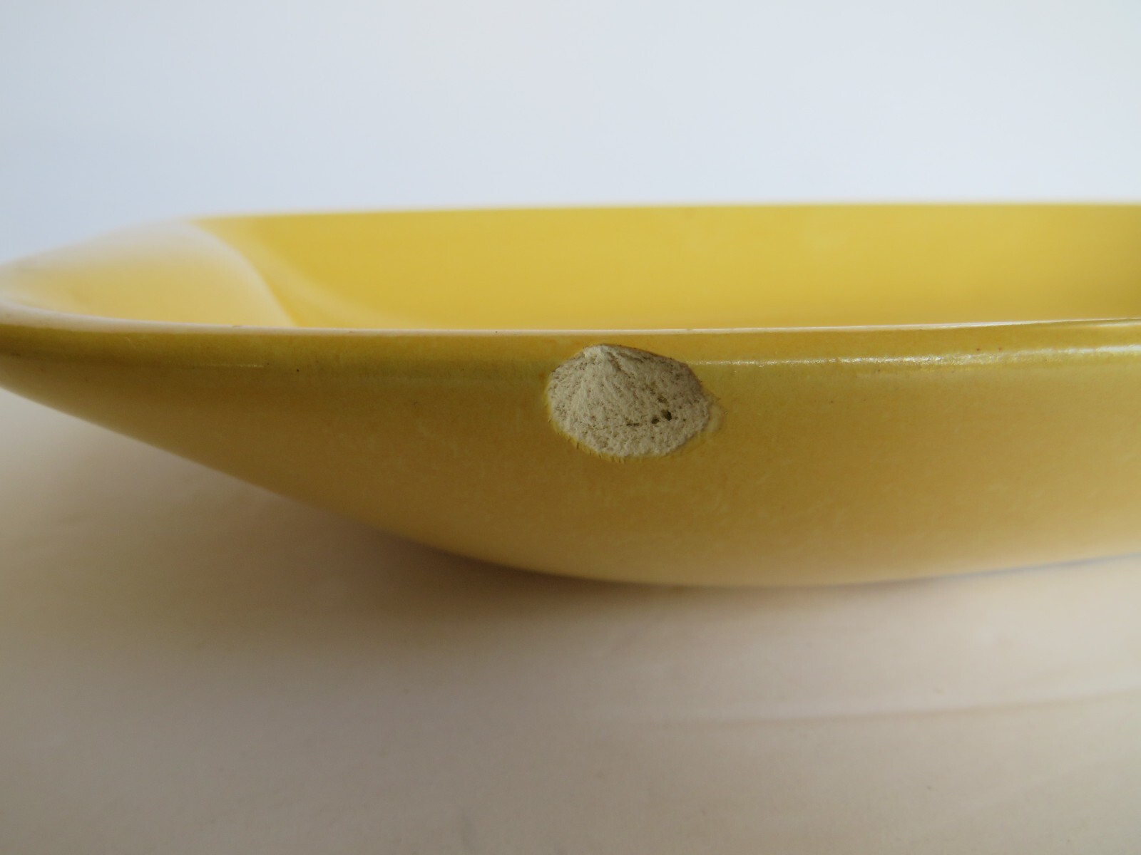 Vintage ~ La Solana ~ 13 1/2″ Orange Serving Platter