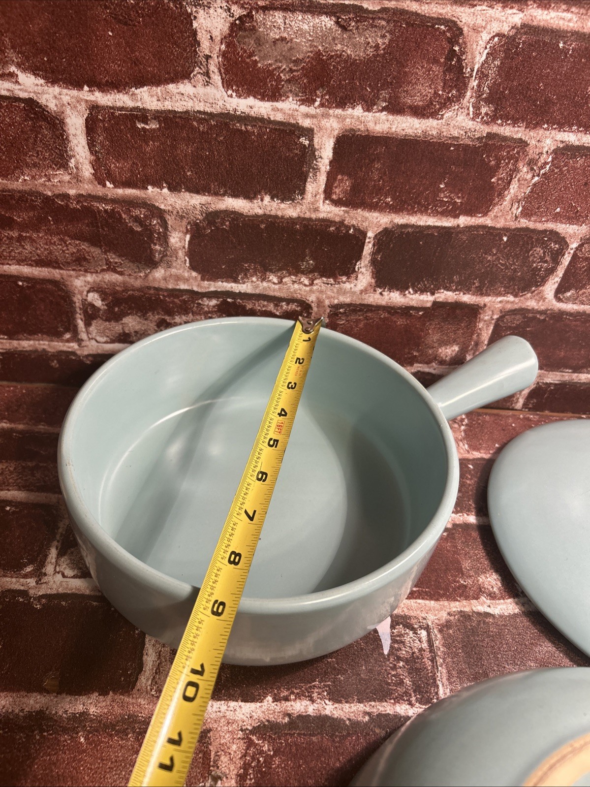 La Solana Blue Covered Casserole, And Large Serving Bowl